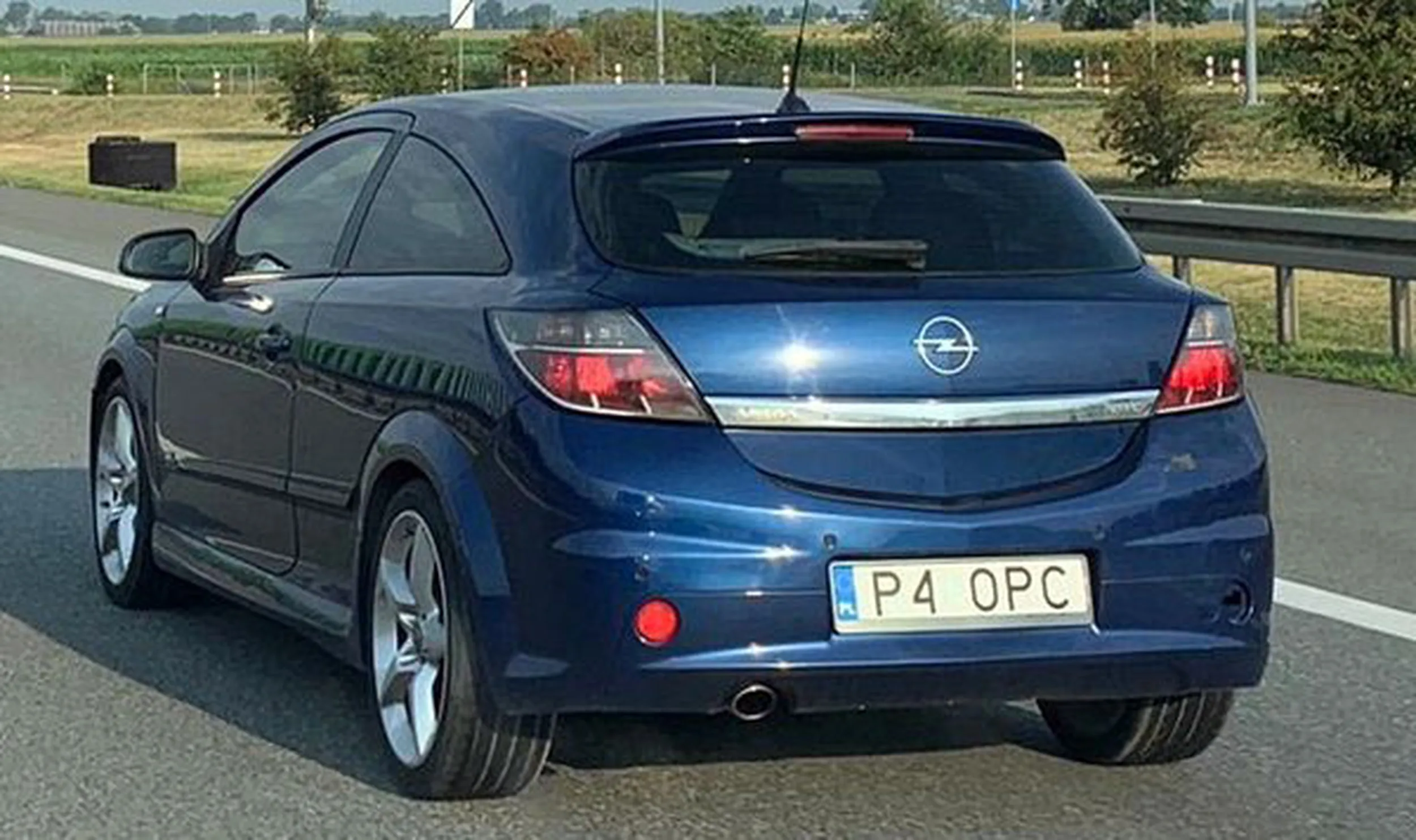 Fajny numer, blacha P4 OPC