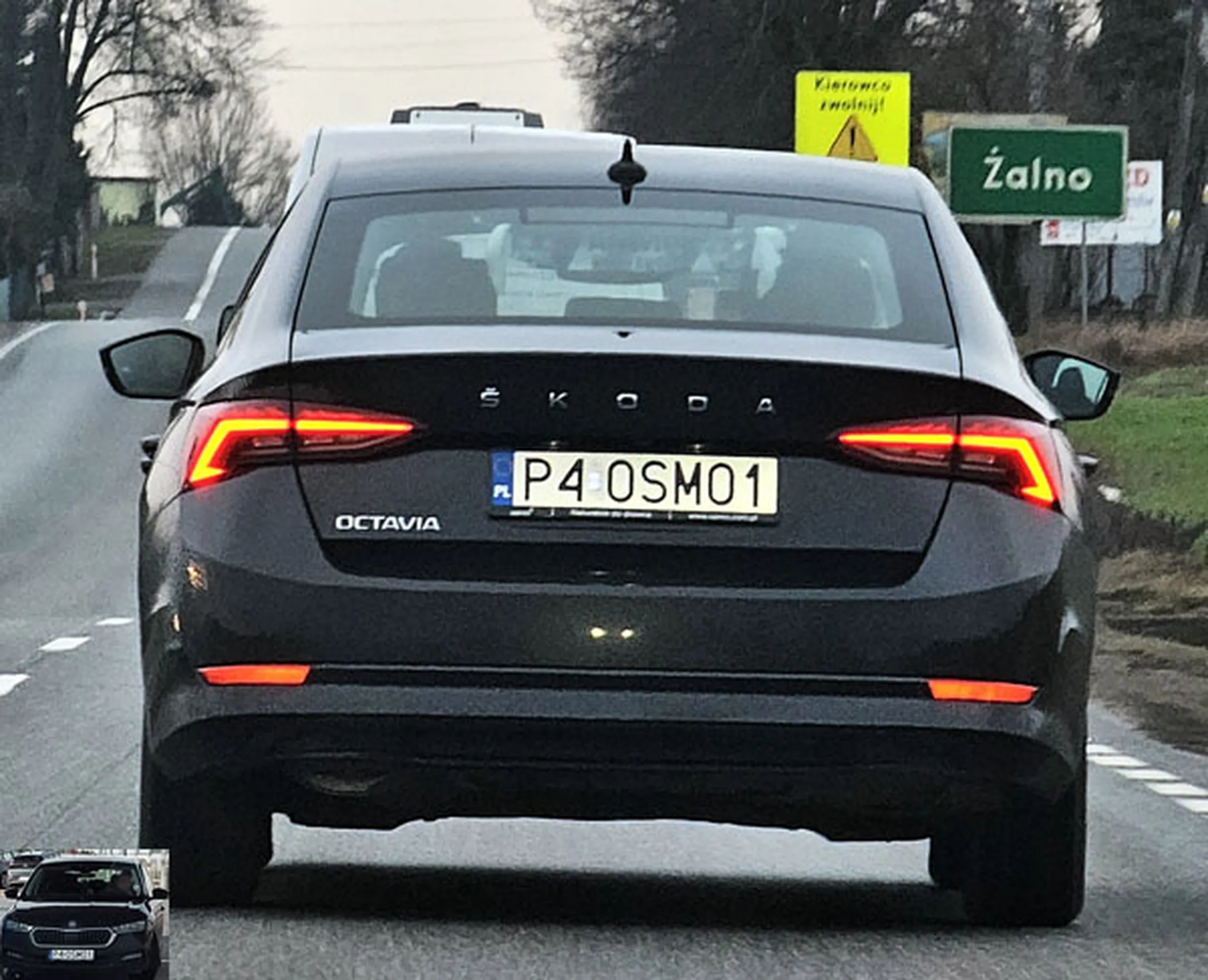 Fajny numer, blacha P4 OSMO1