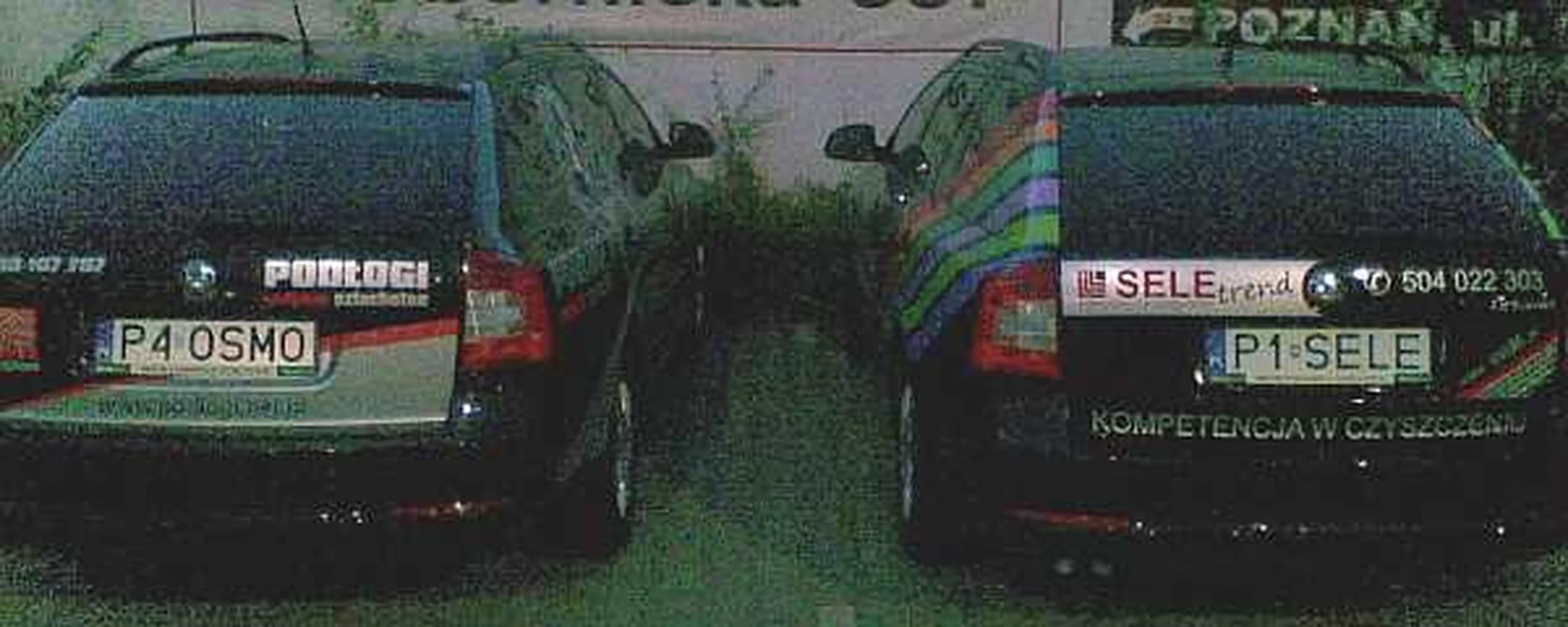 Fajny numer, blacha P4 OSMO