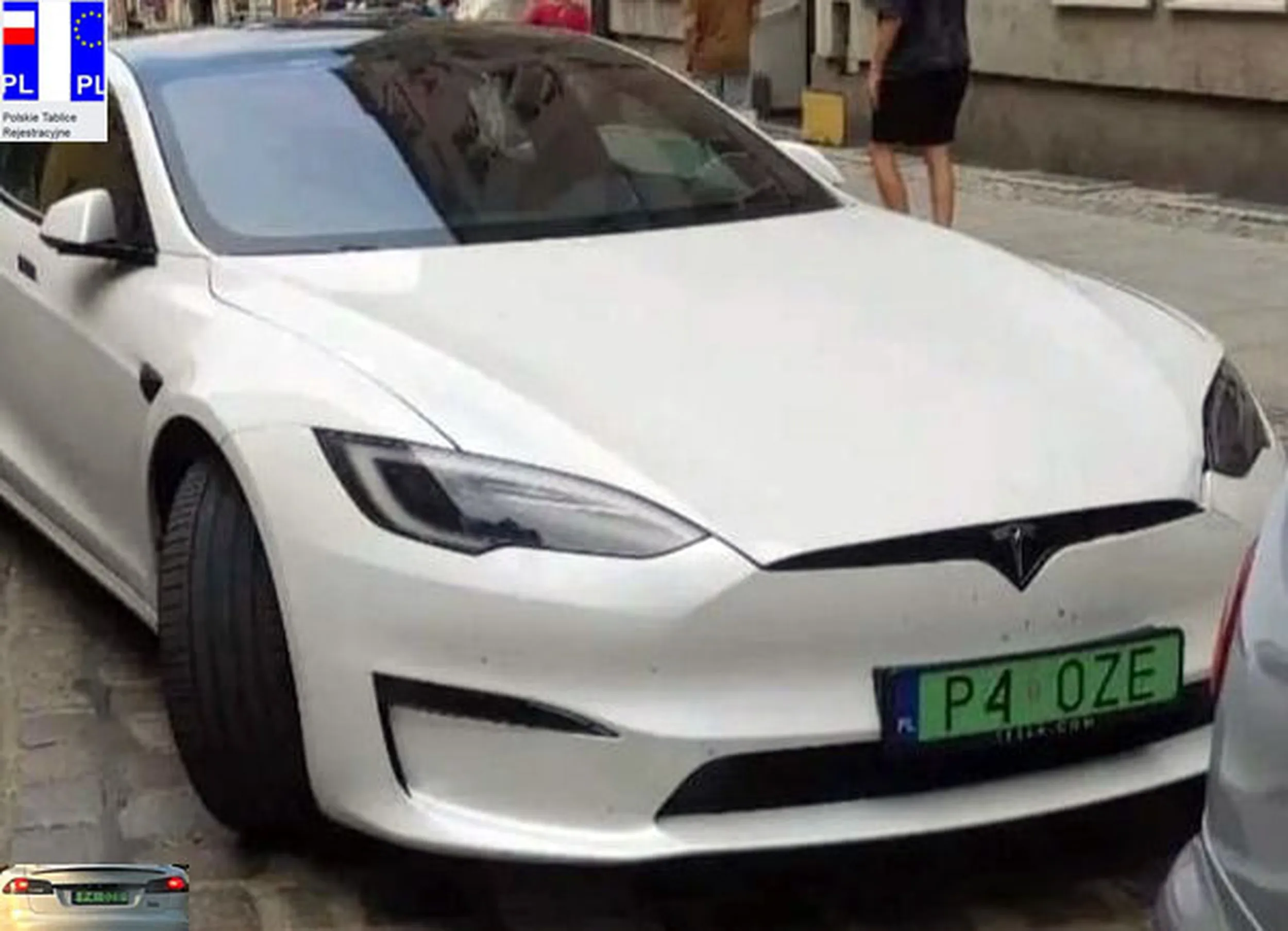 Fajny numer, blacha P4 OZE