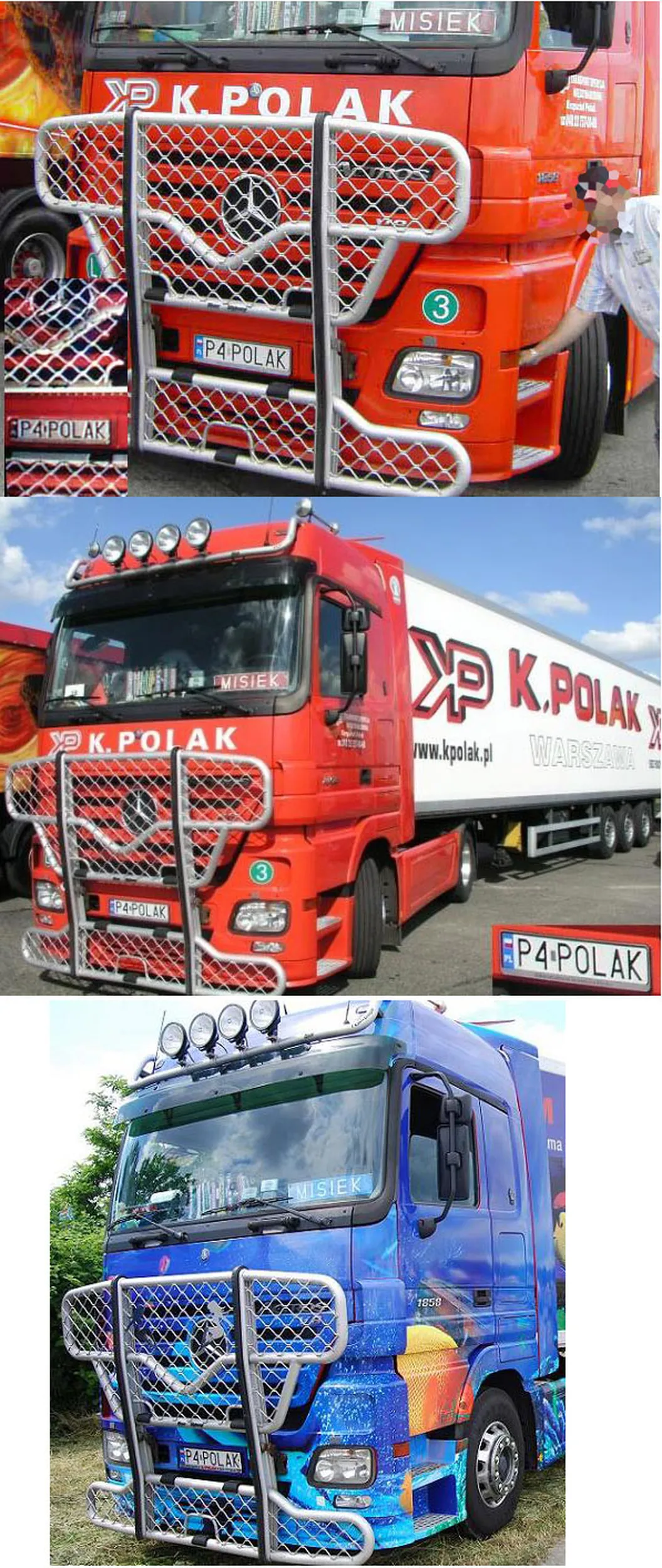 Fajny numer, blacha P4 POLAK