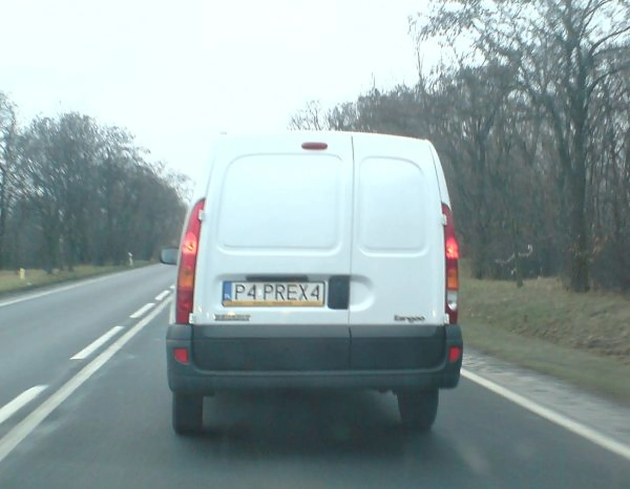 Fajny numer, blacha P4 PREX4