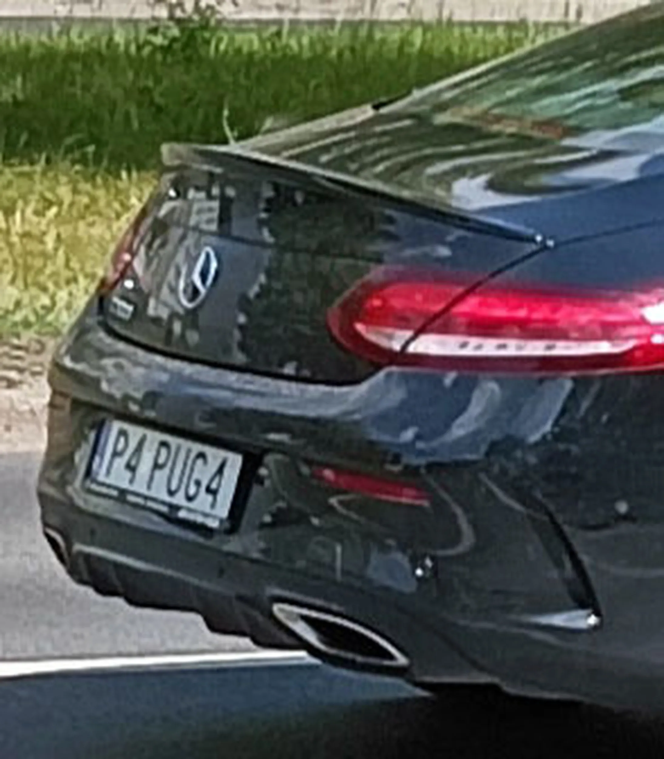 Fajny numer, blacha P4 PUG4