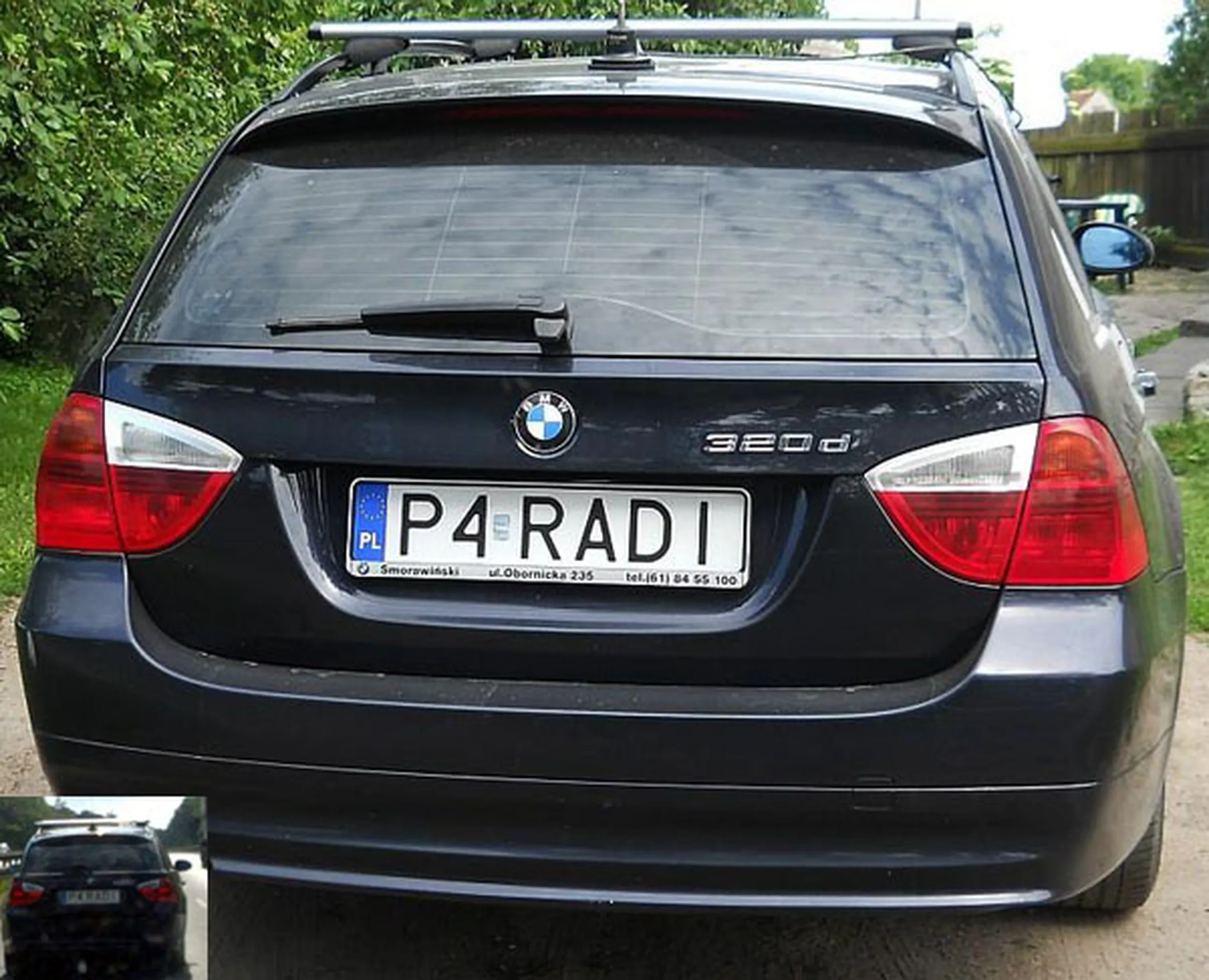 Fajny numer, blacha P4 RADI