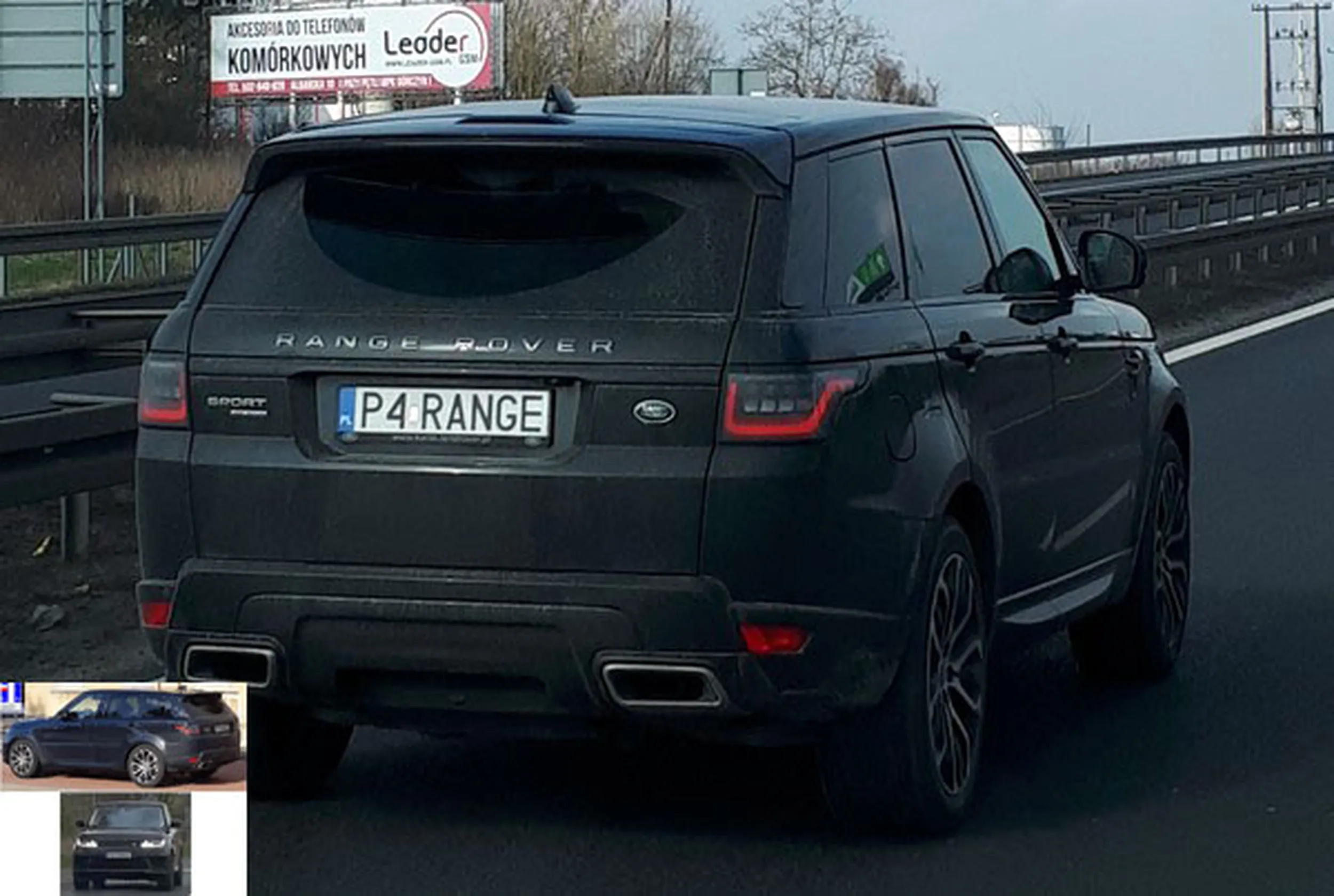 Fajny numer, blacha P4 RANGE