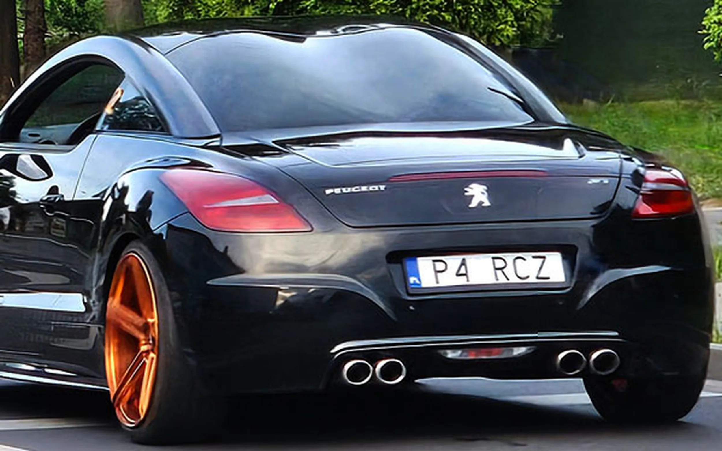 Fajny numer, blacha P4 RCZ