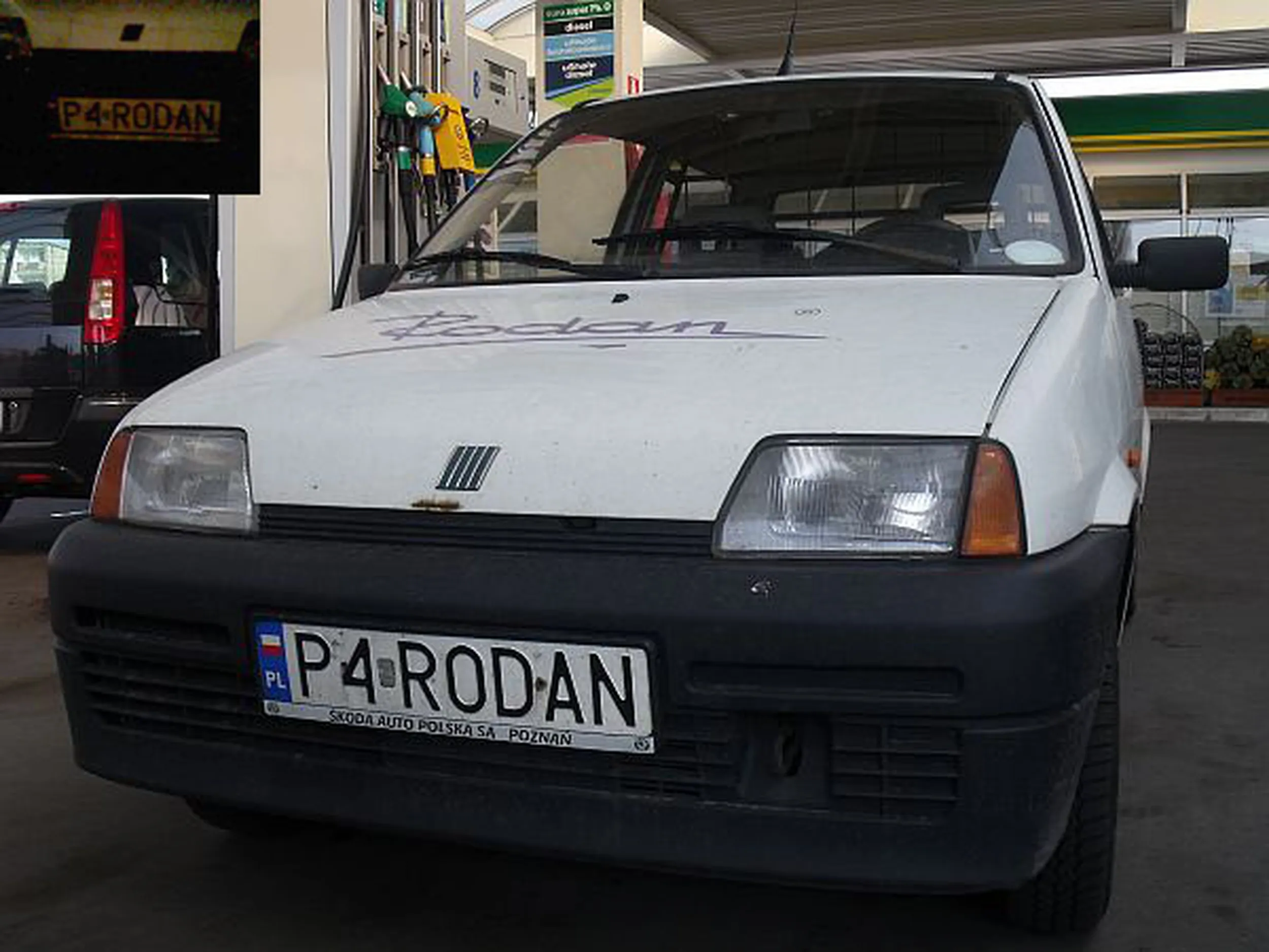 Fajny numer, blacha P4 RODAN