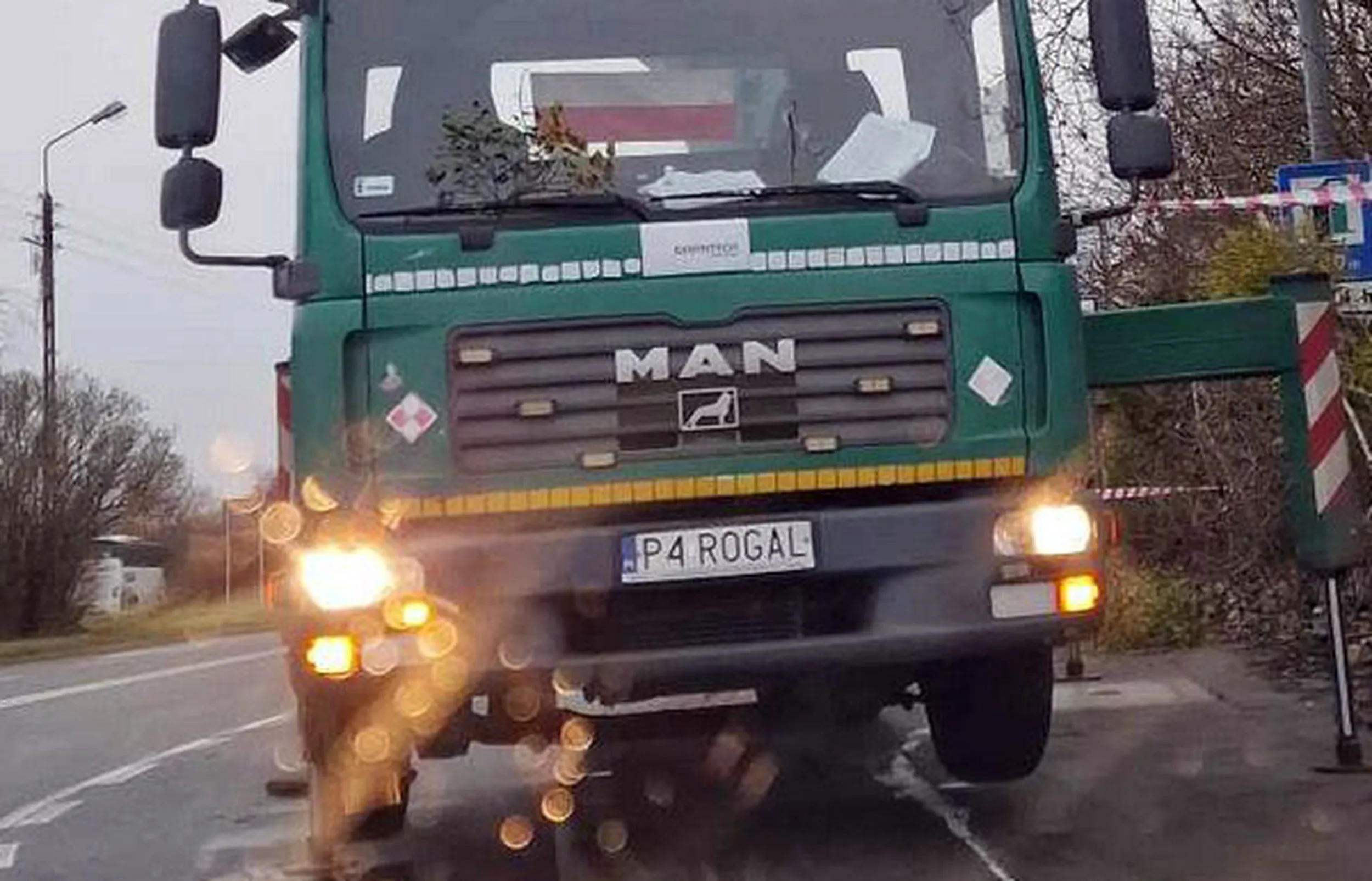 Fajny numer, blacha P4 ROGAL