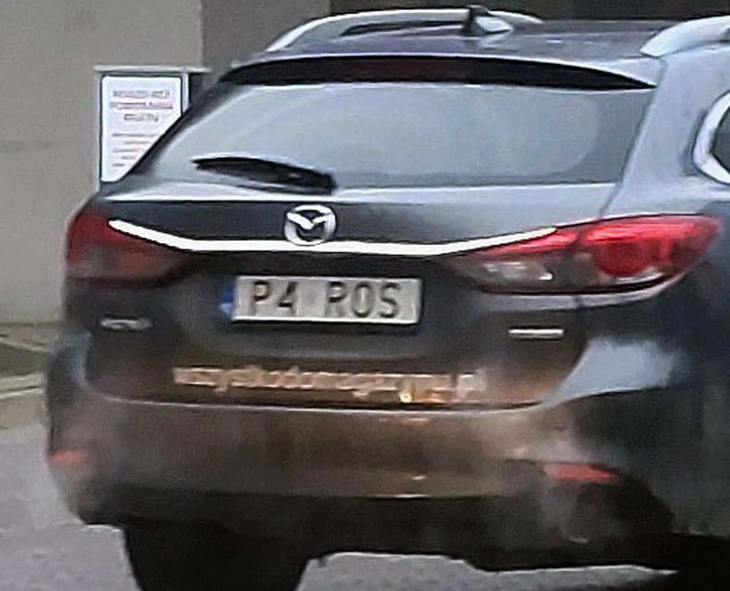 Fajny numer, blacha P4 ROS