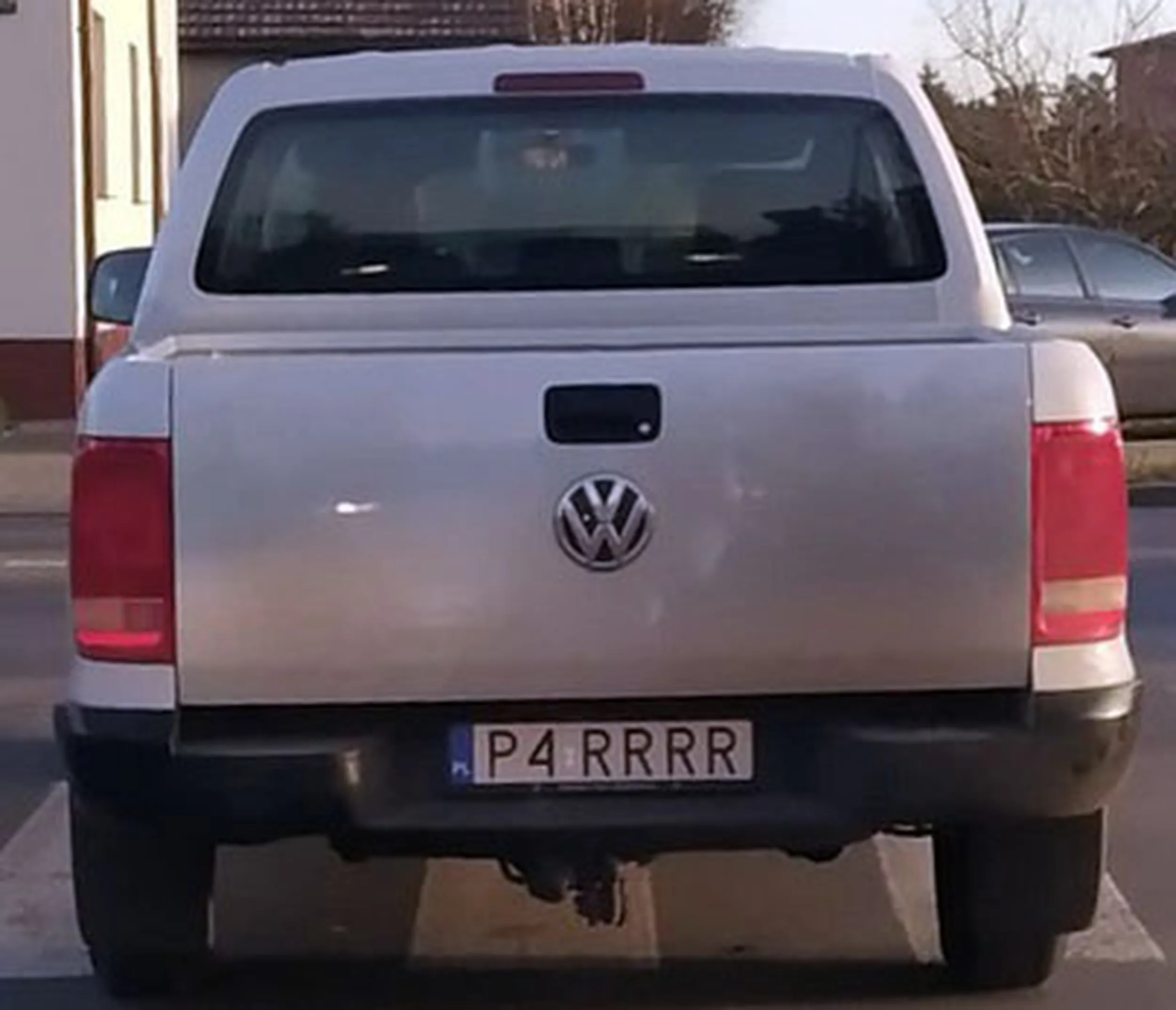 Fajny numer, blacha P4 RRRR