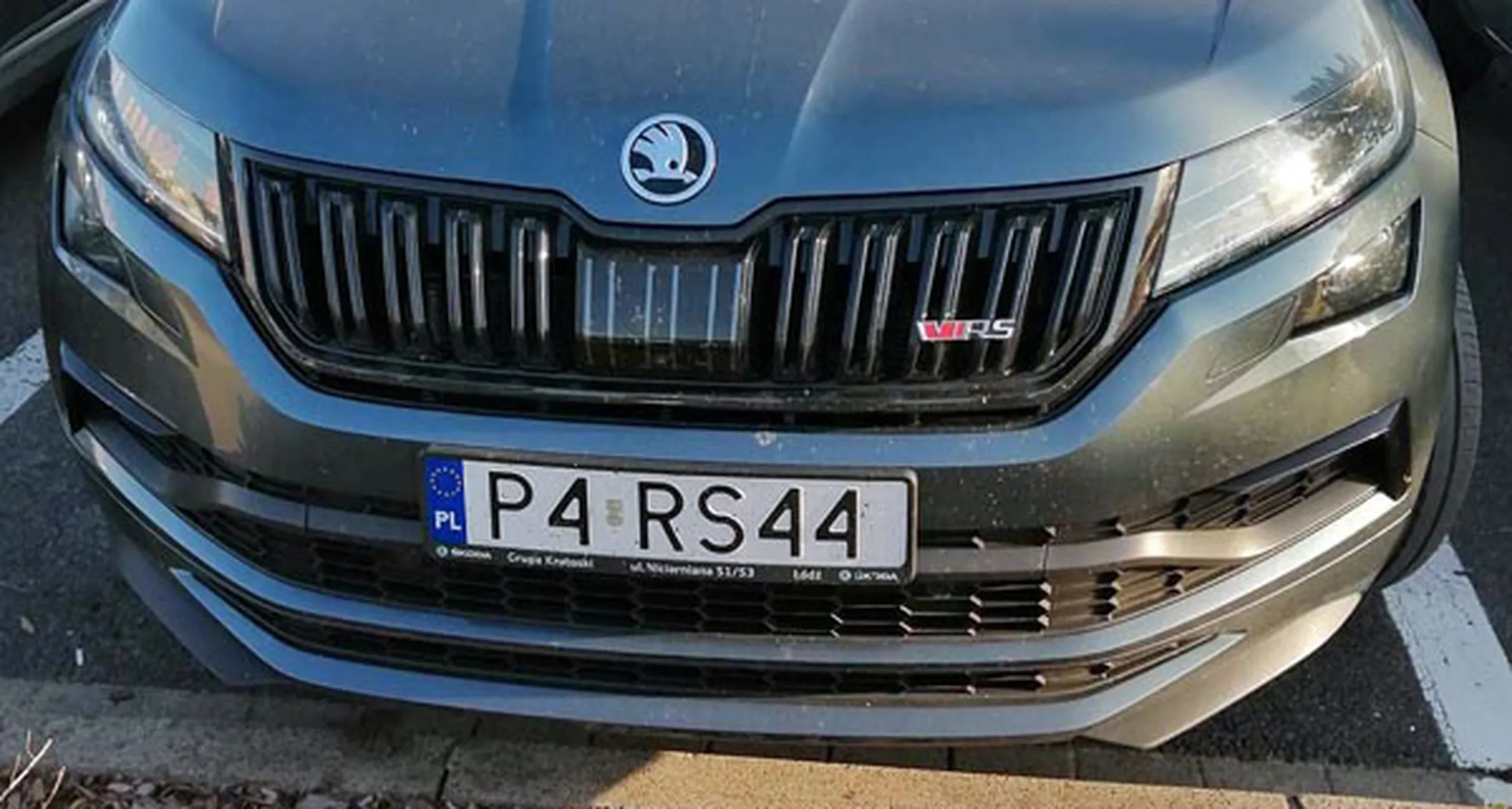 Fajny numer, blacha P4 RS44