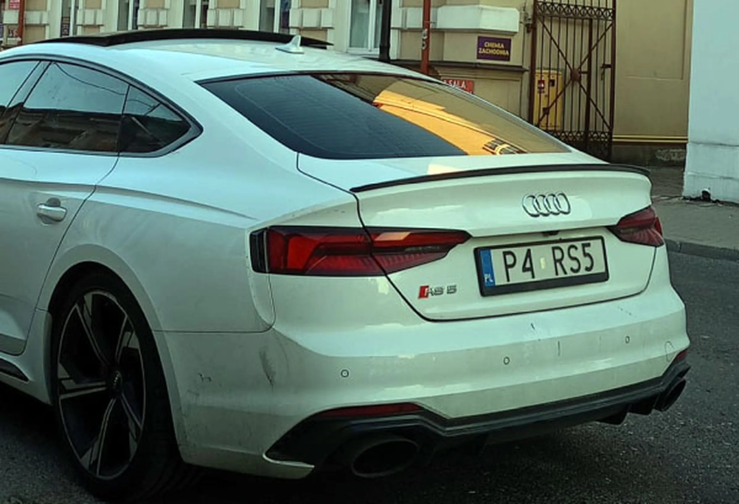 Fajny numer, blacha P4 RS5