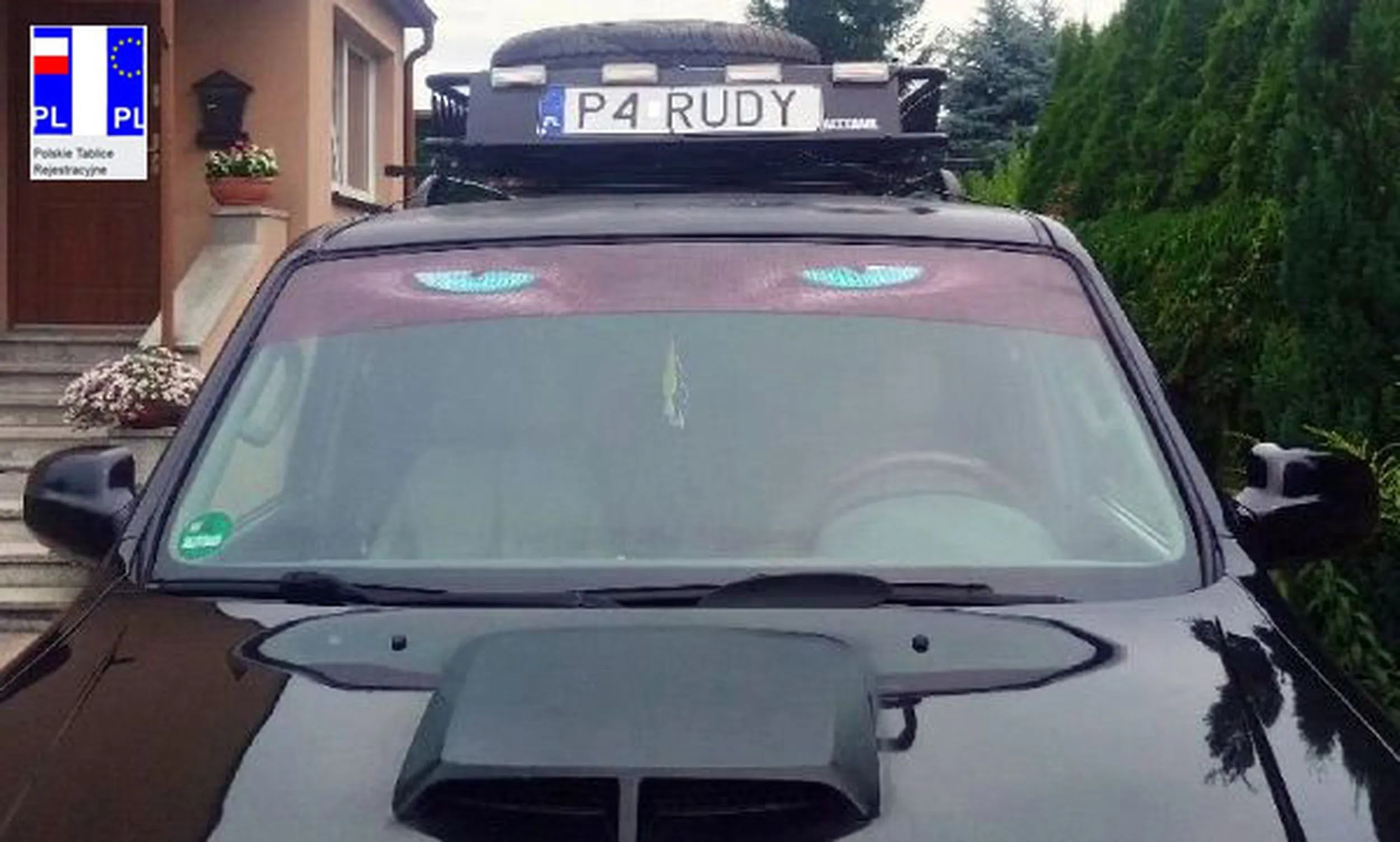 Fajny numer, blacha P4 RUDY