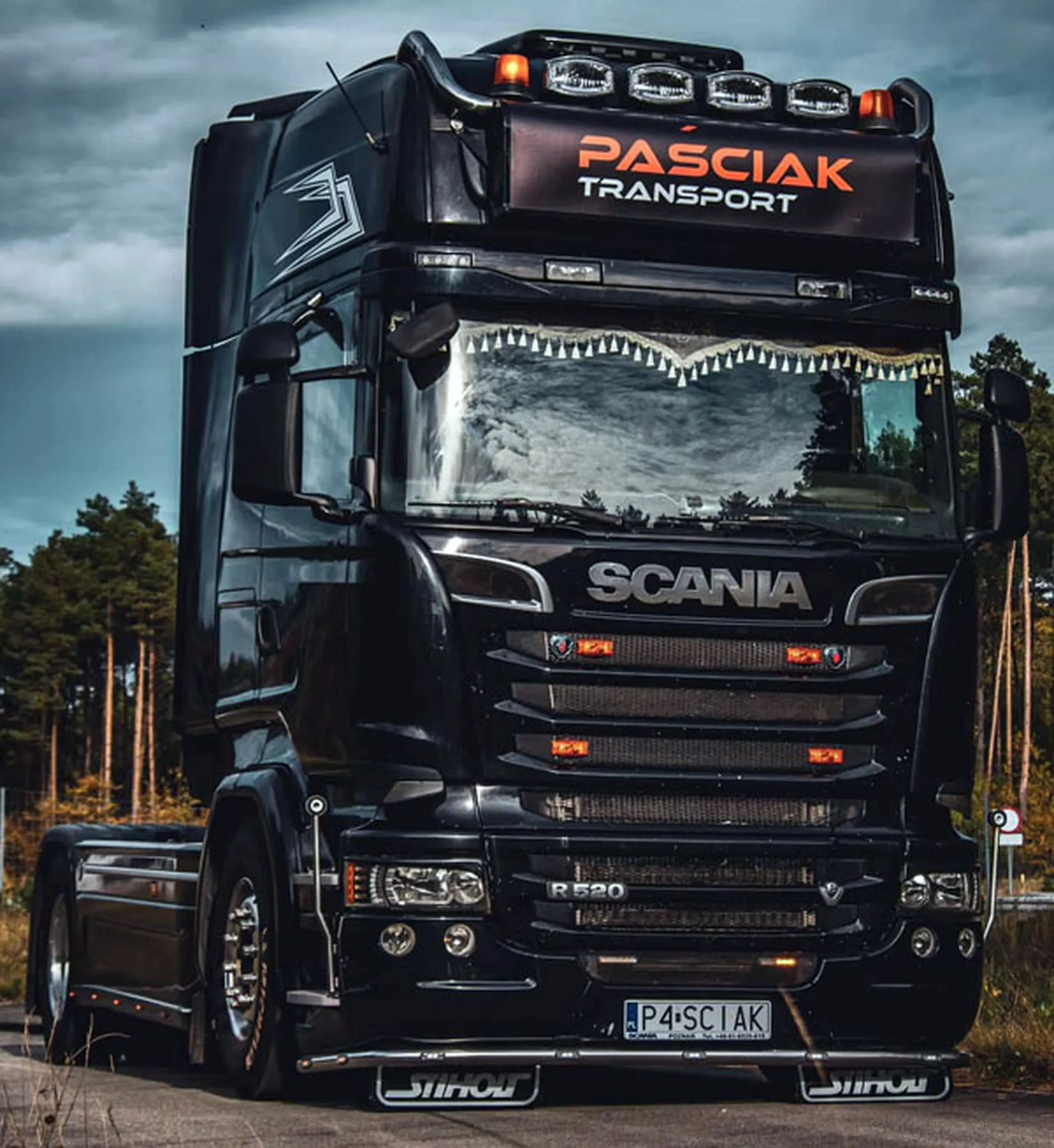 Fajny numer, blacha P4 SCIAK