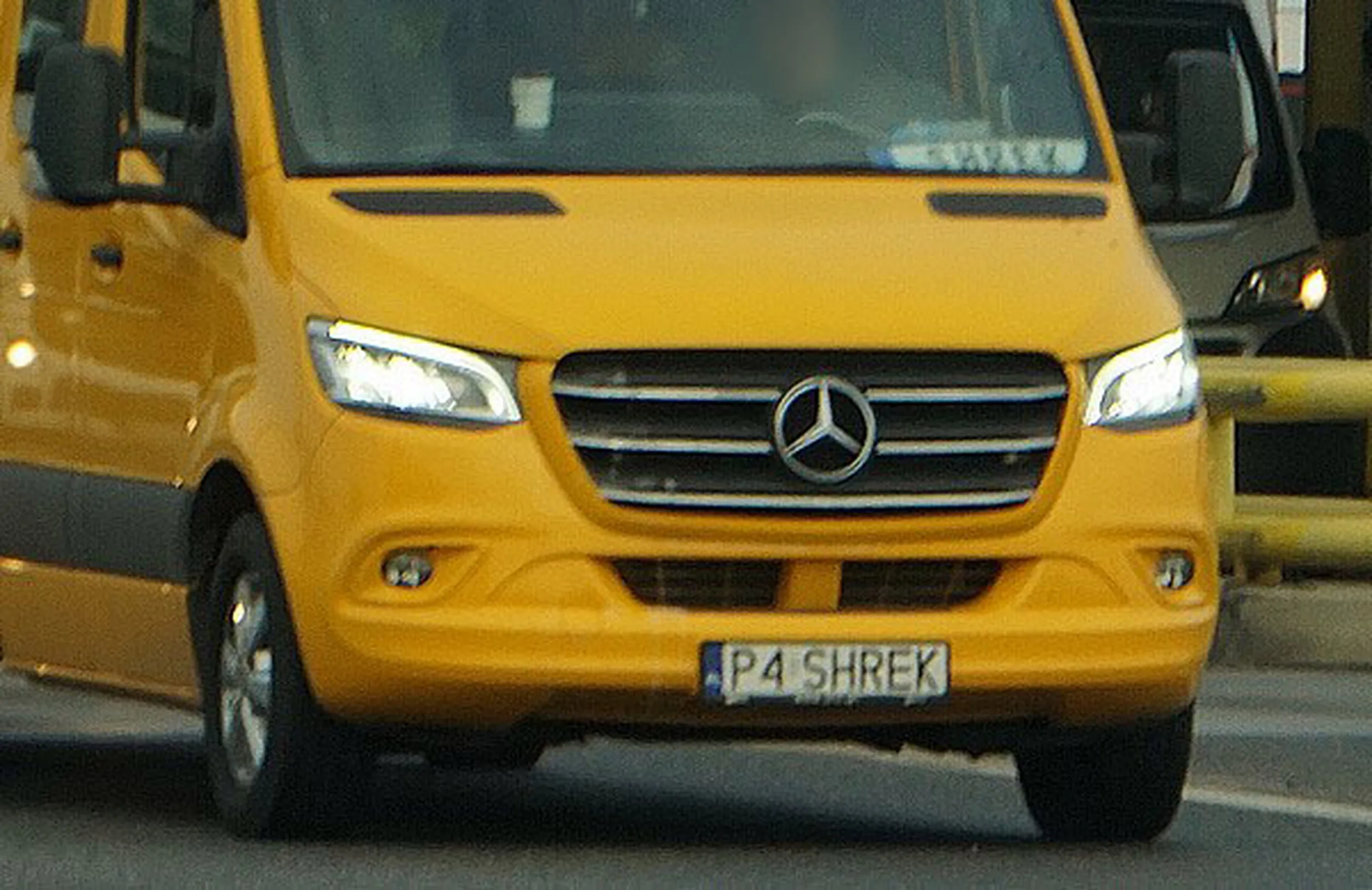 Fajny numer, blacha P4 SHREK