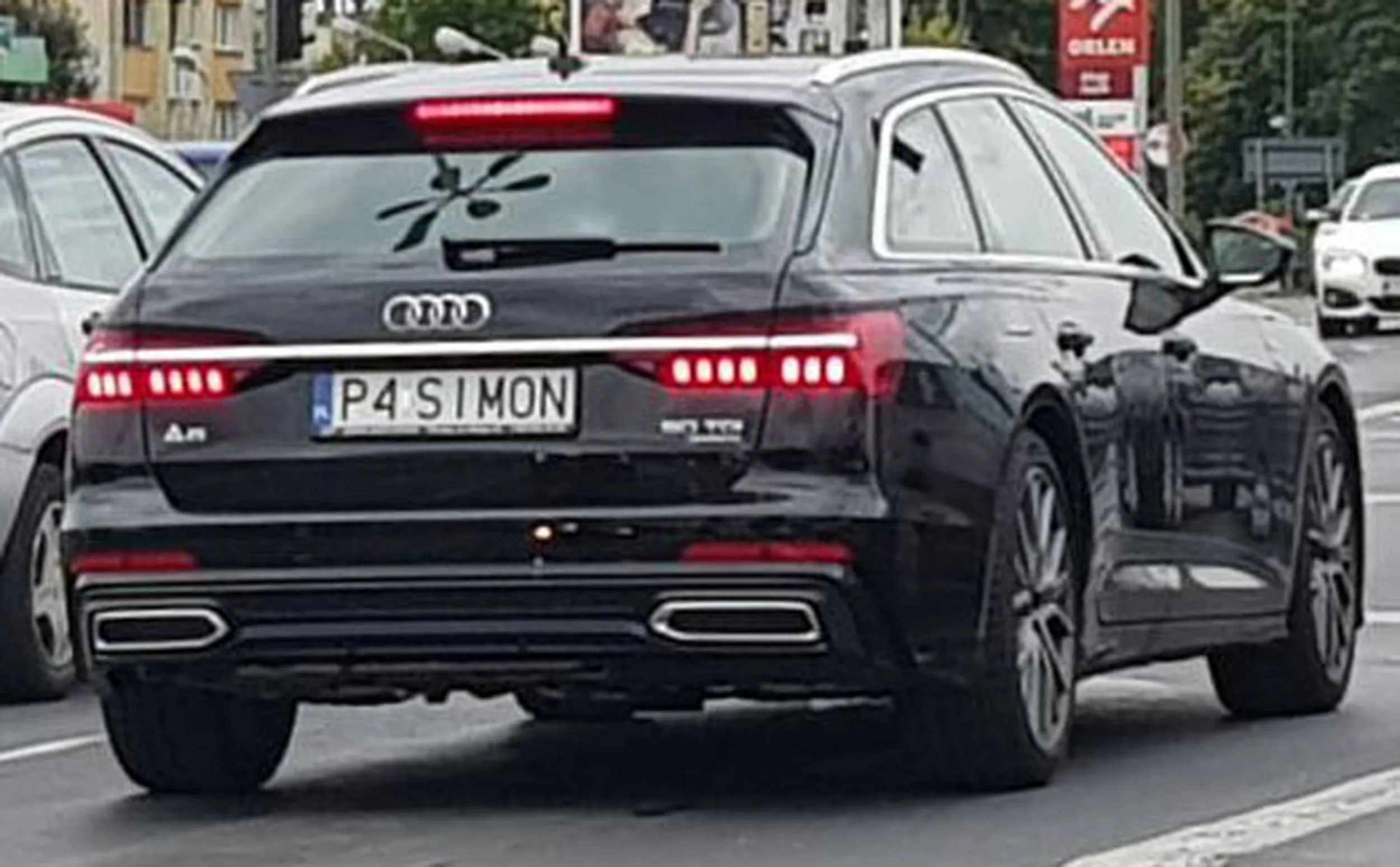 Fajny numer, blacha P4 SIMON