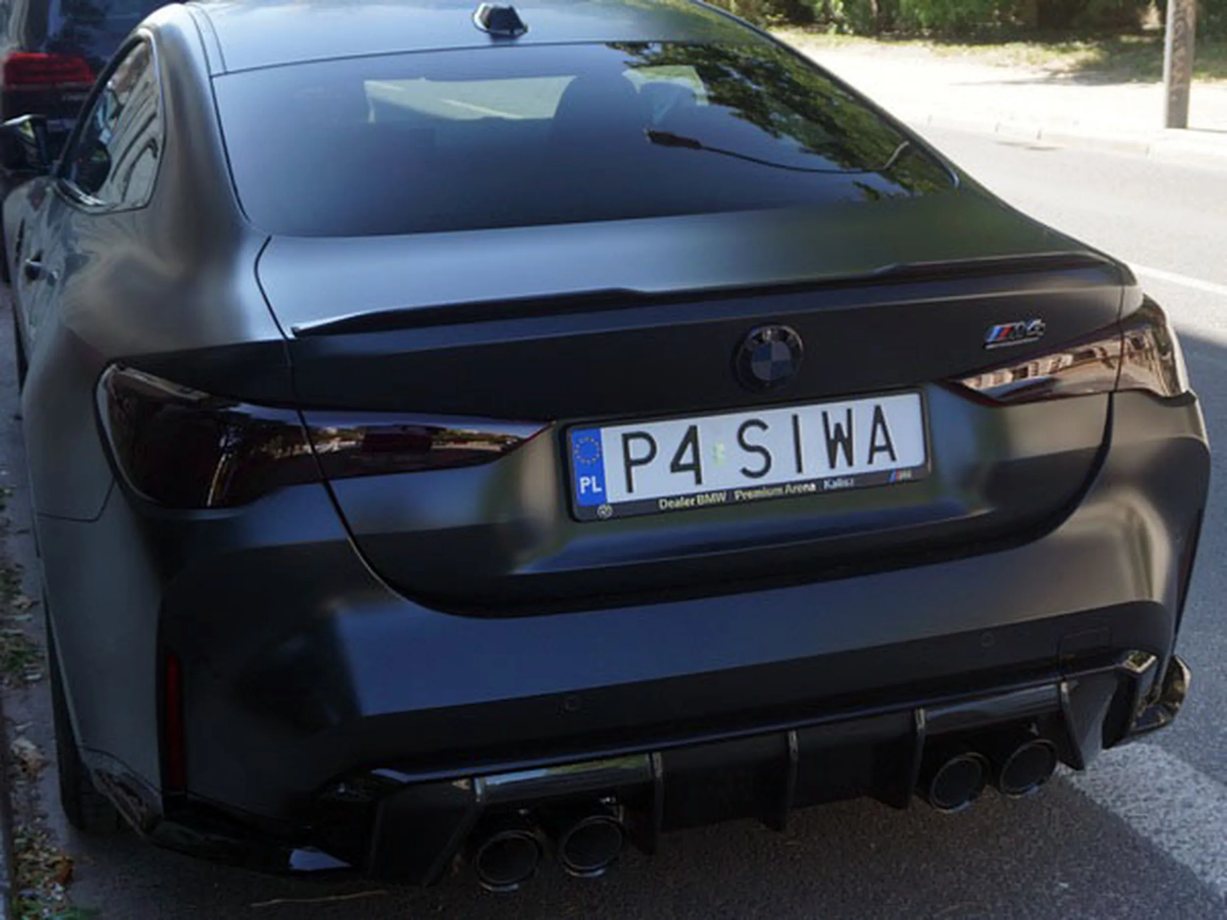 Fajny numer, blacha P4 SIWA