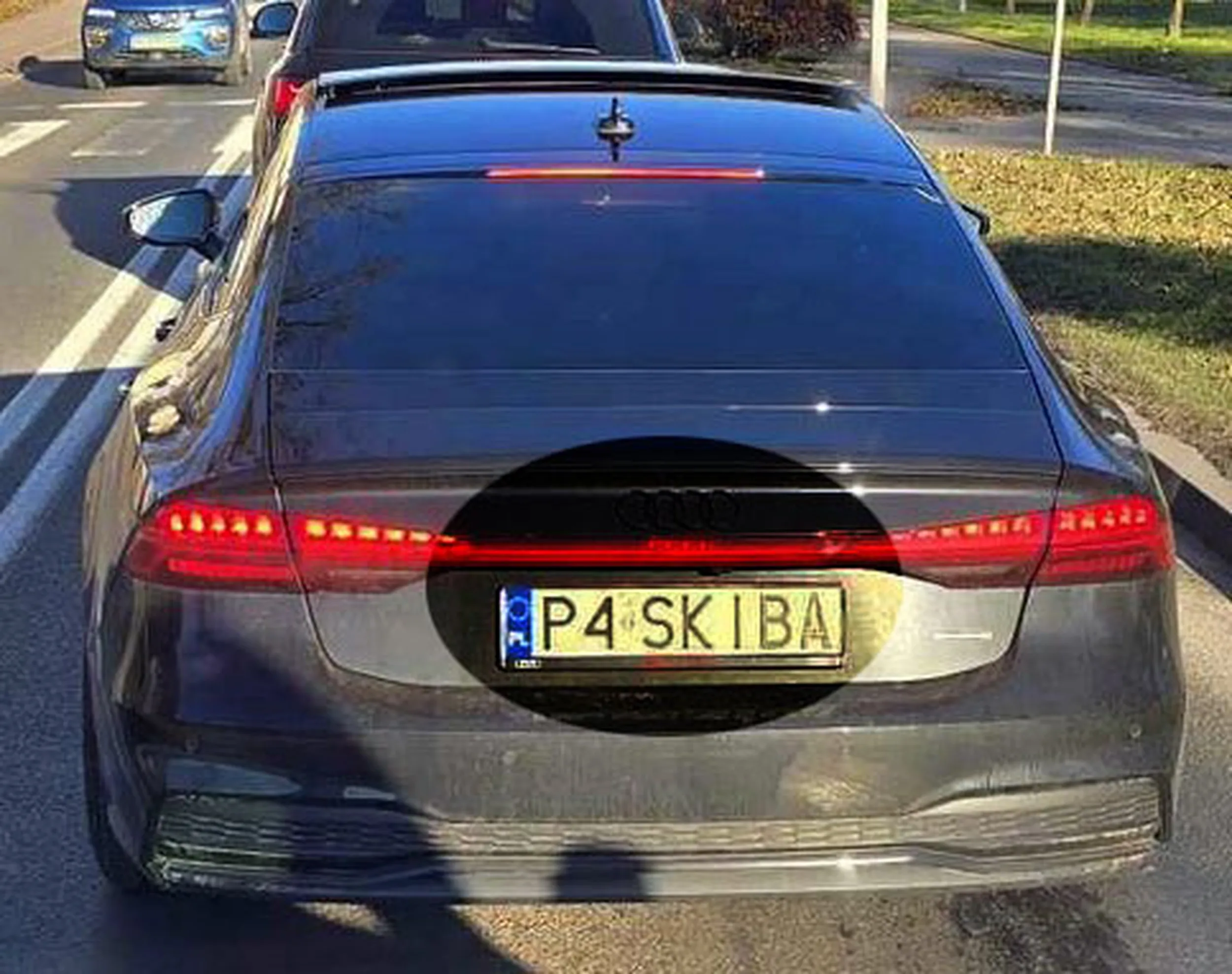 Fajny numer, blacha P4 SKIBA