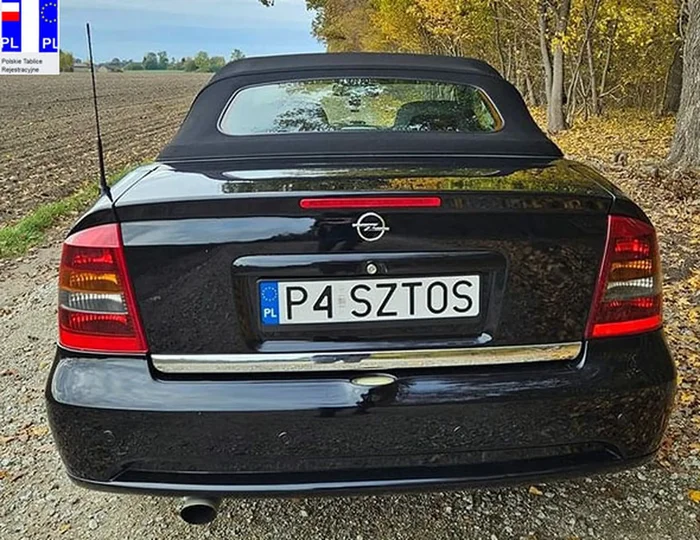 Fajny numer, blacha P4 SZTOS