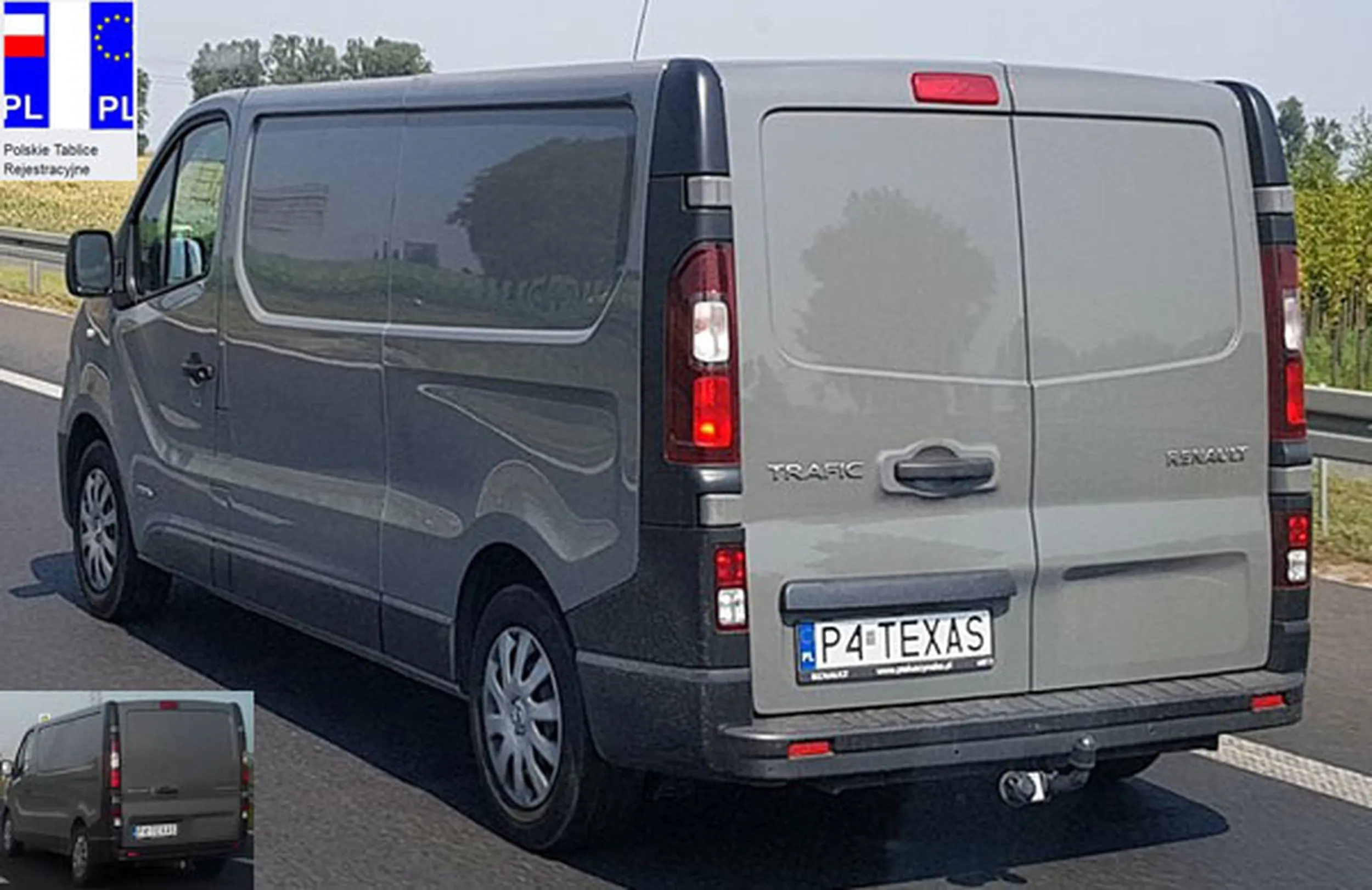 Fajny numer, blacha P4 TEXAS