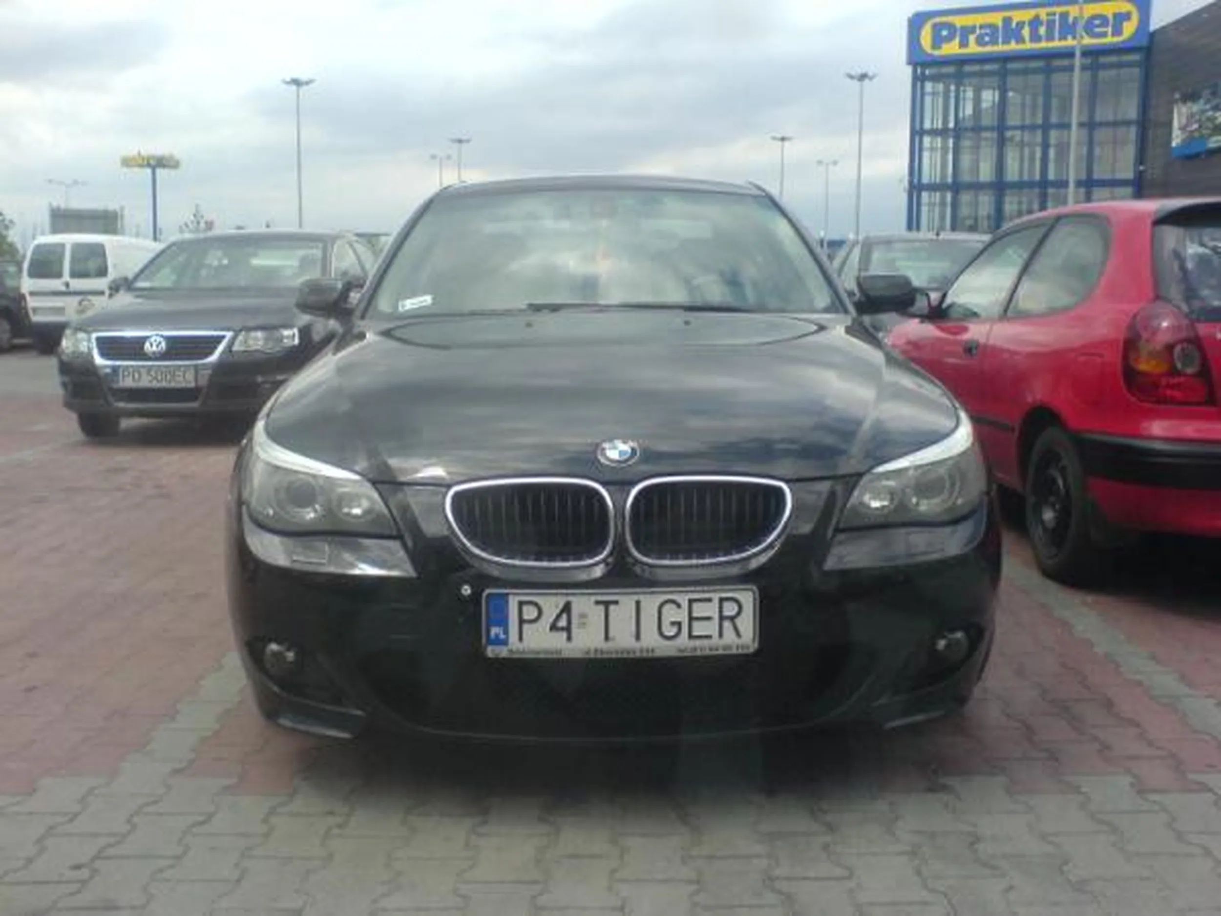 Fajny numer, blacha P4 TIGER