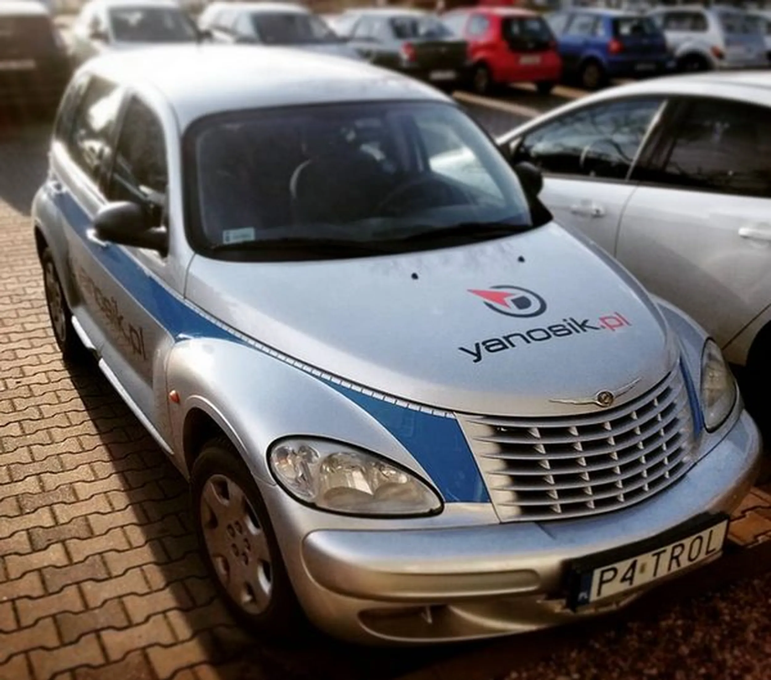 Fajny numer, blacha P4 TROL