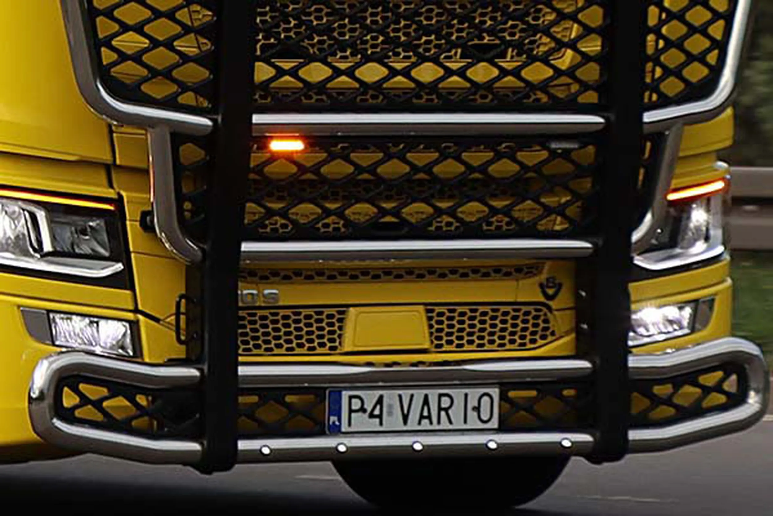 Fajny numer, blacha P4 VARIO