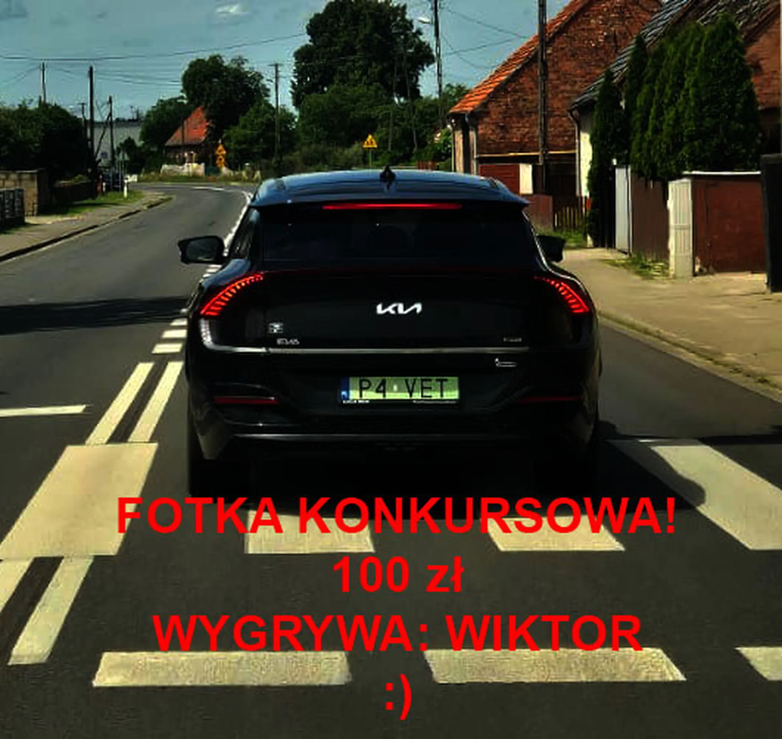 Fajny numer, blacha P4 VET