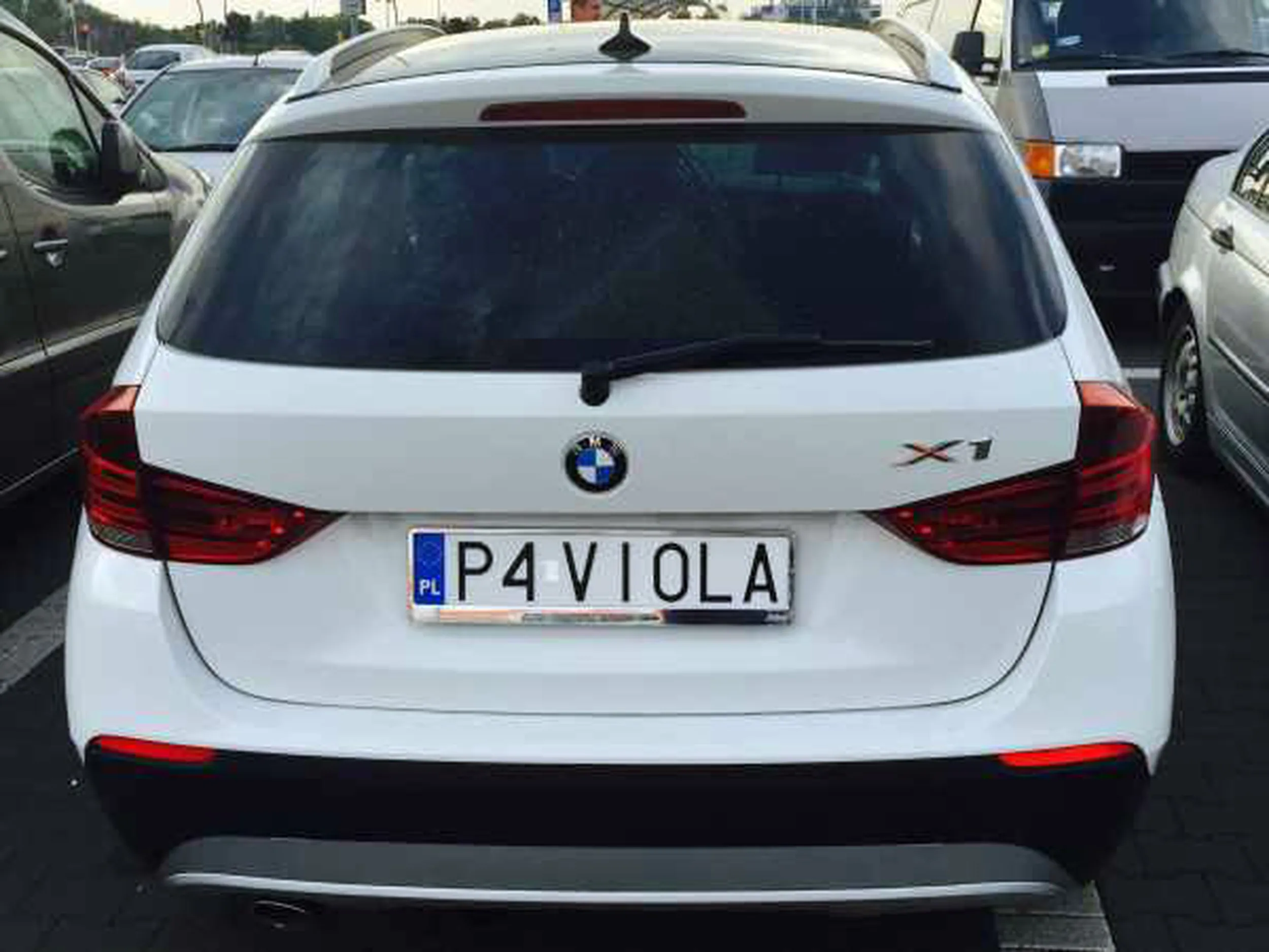 Fajny numer, blacha P4 VIOLA