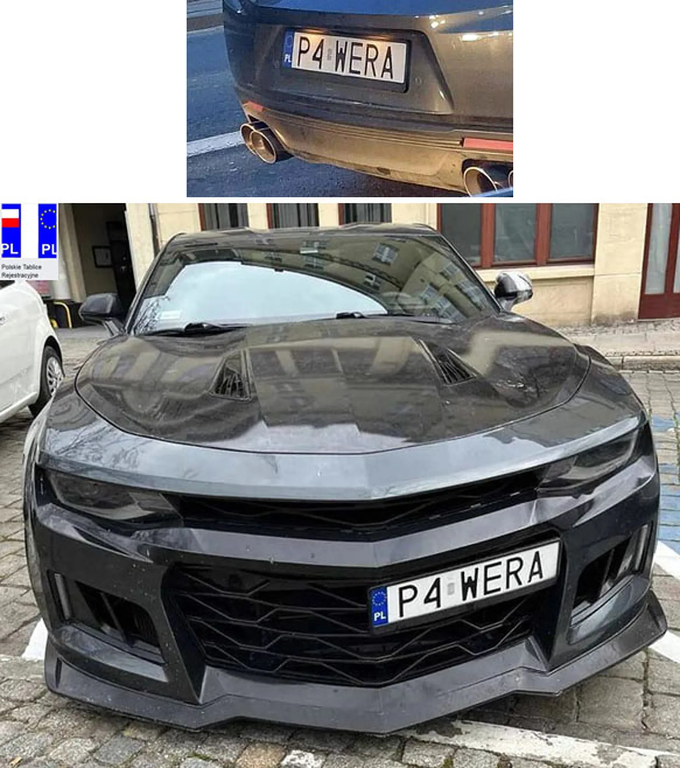 Fajny numer, blacha P4 WERA