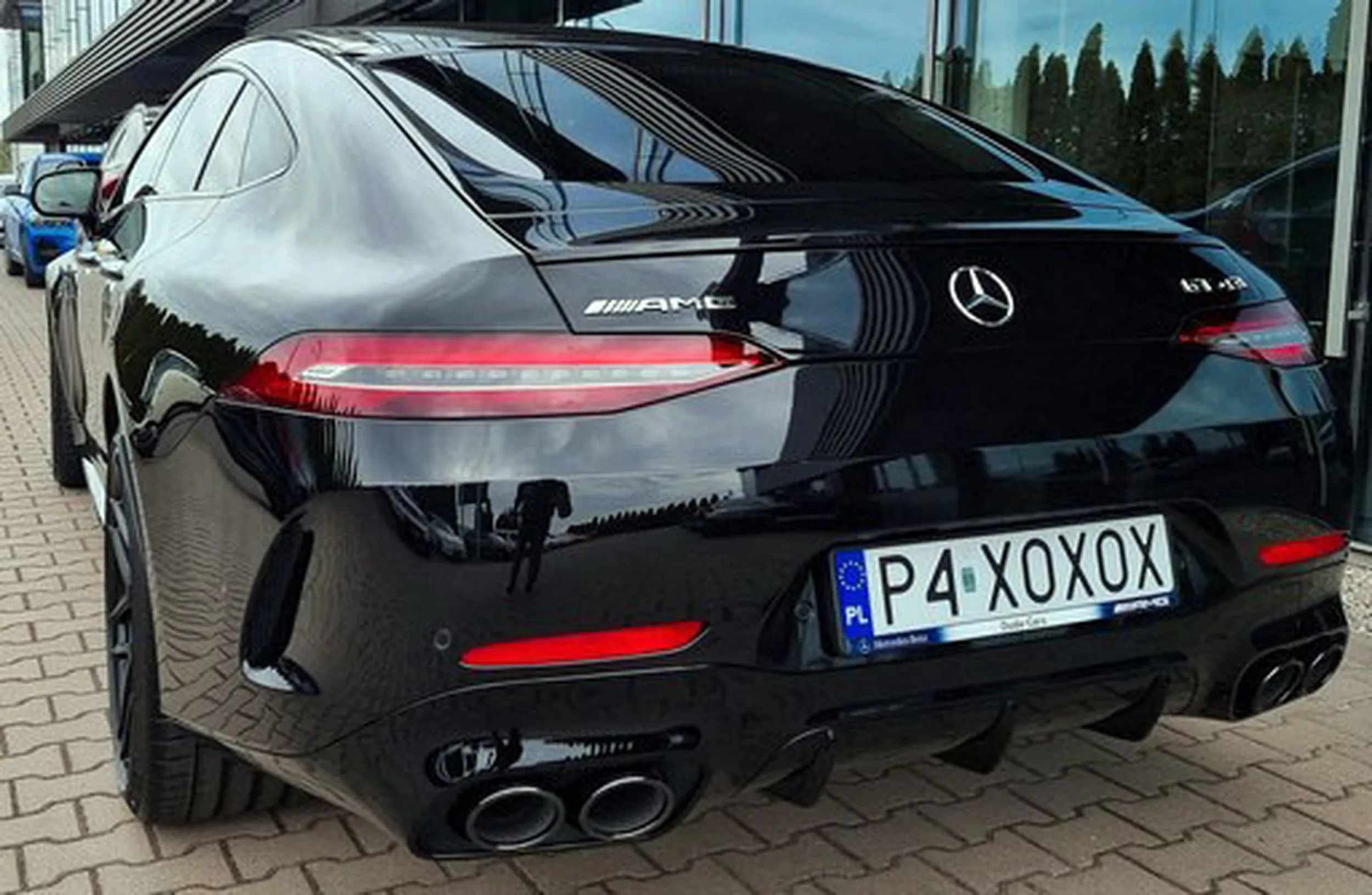 Fajny numer, blacha P4 XOXOX