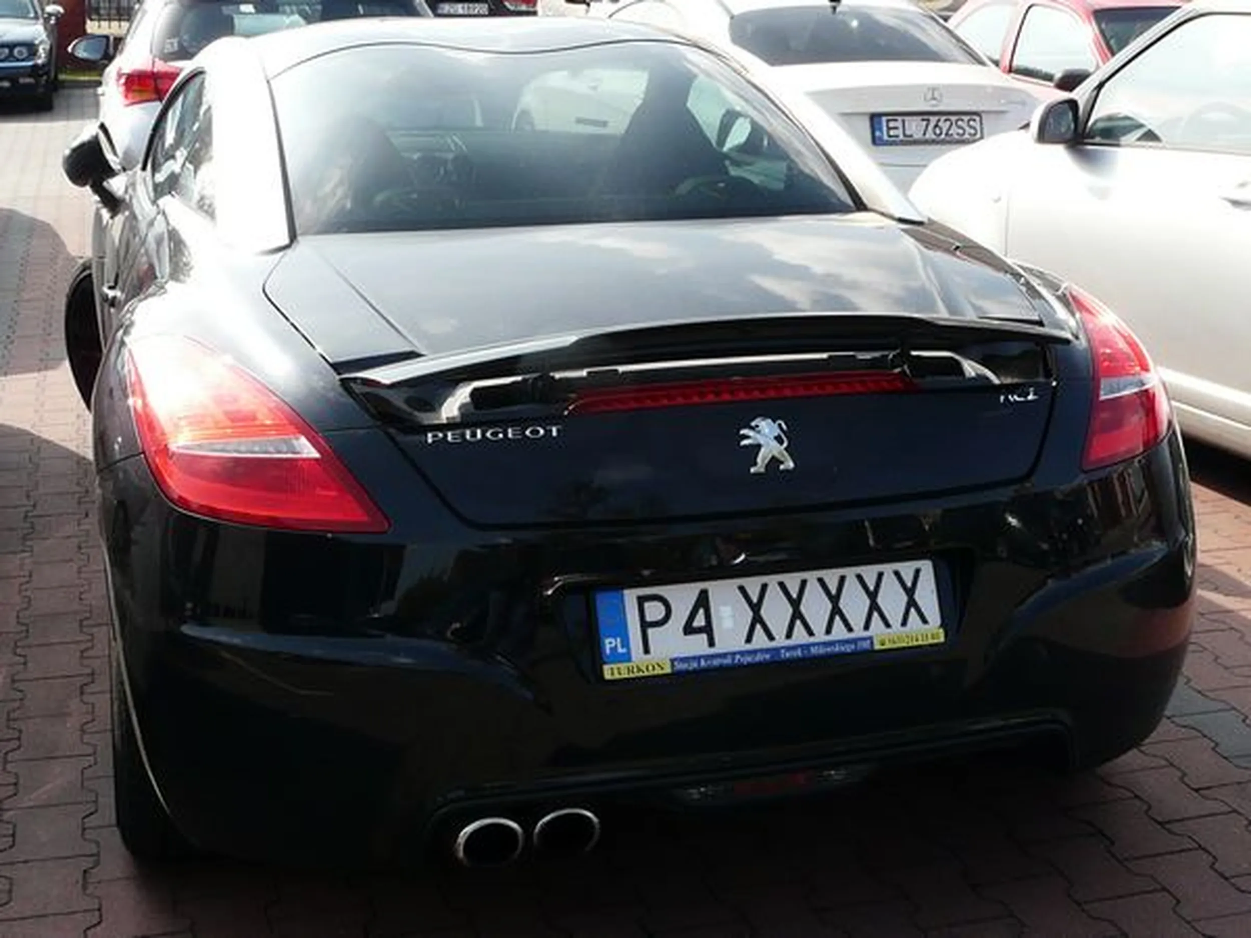 Fajny numer, blacha P4 XXXXX