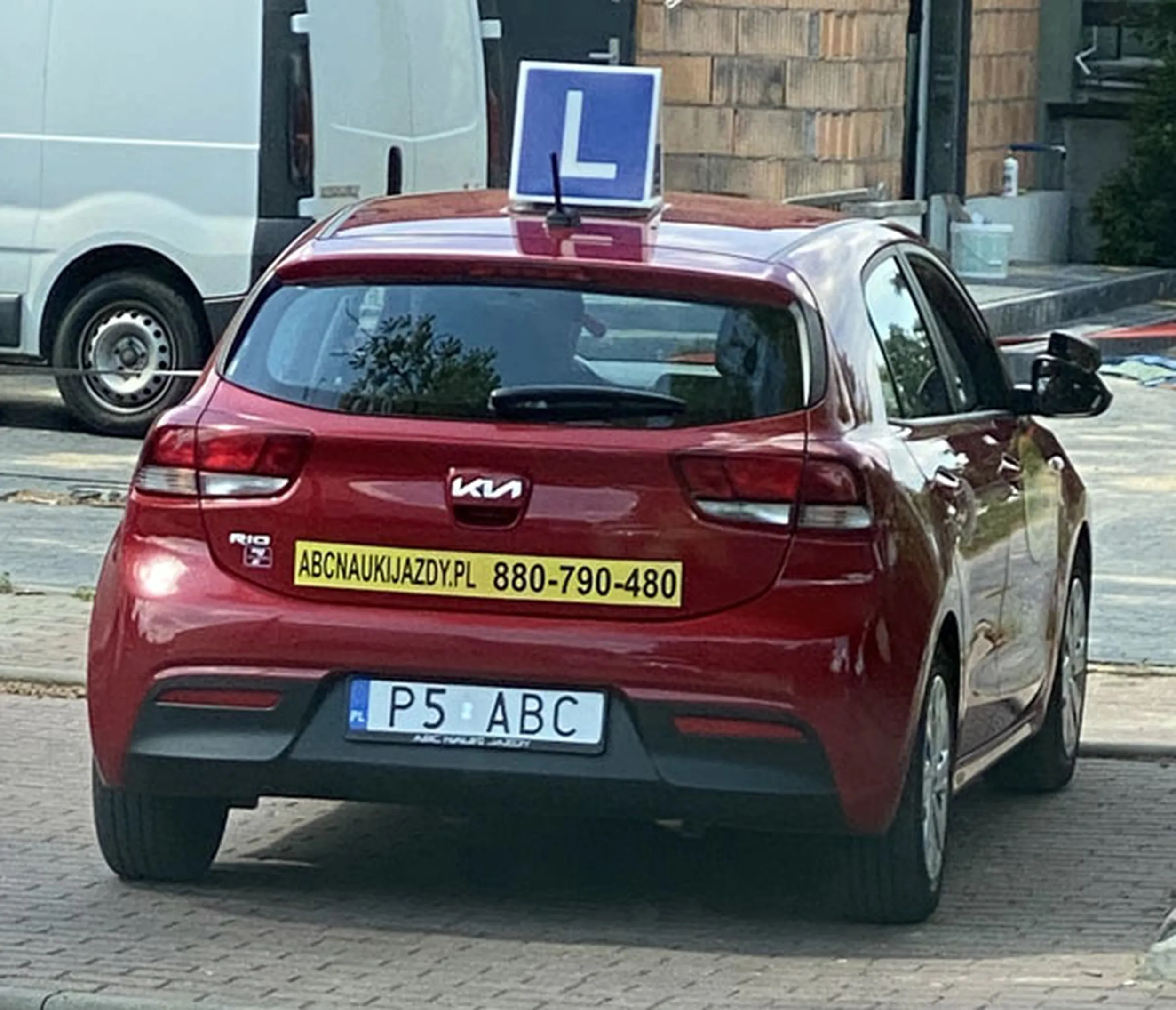 Fajny numer, blacha P5 ABC