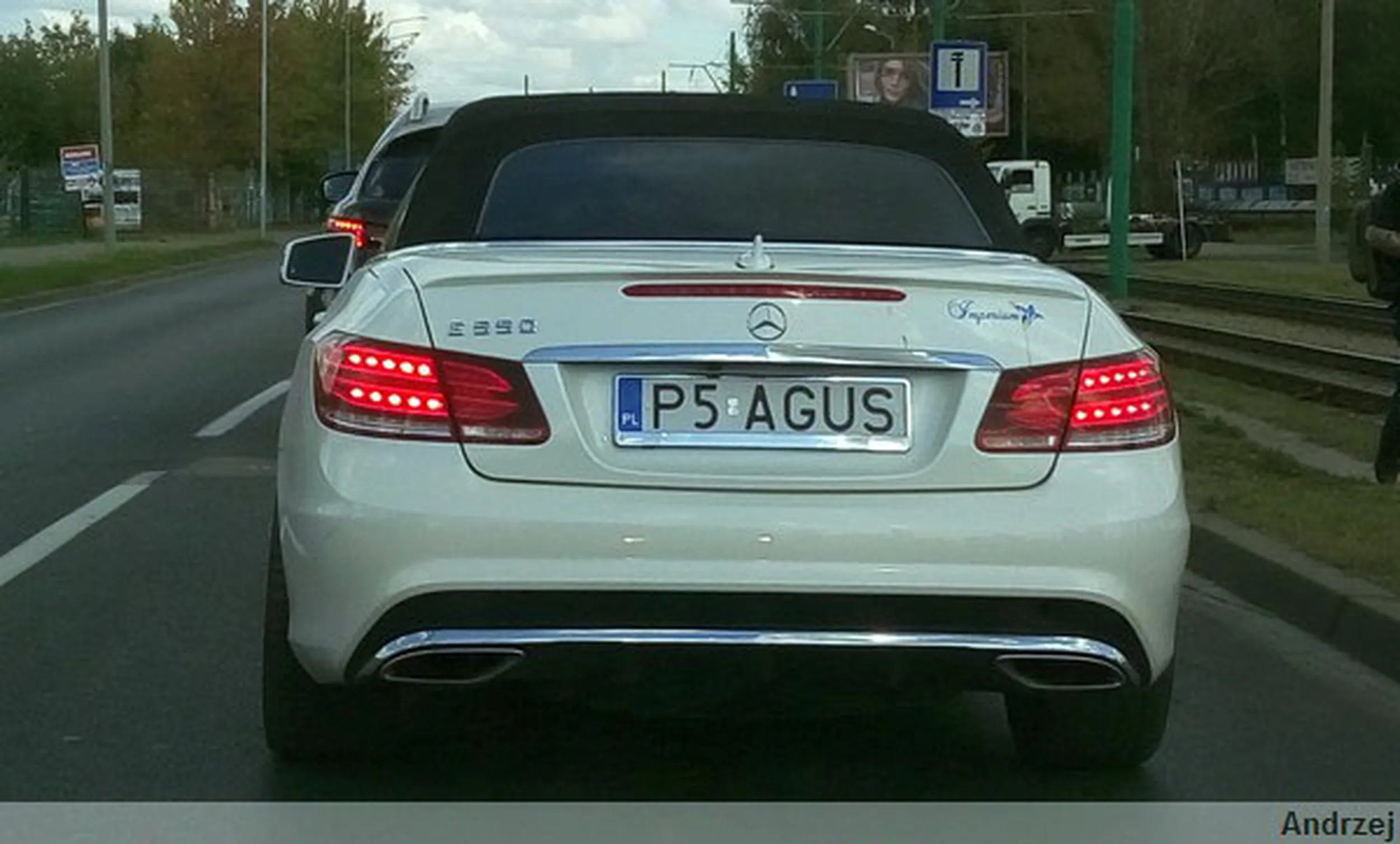 Fajny numer, blacha P5 AGUS