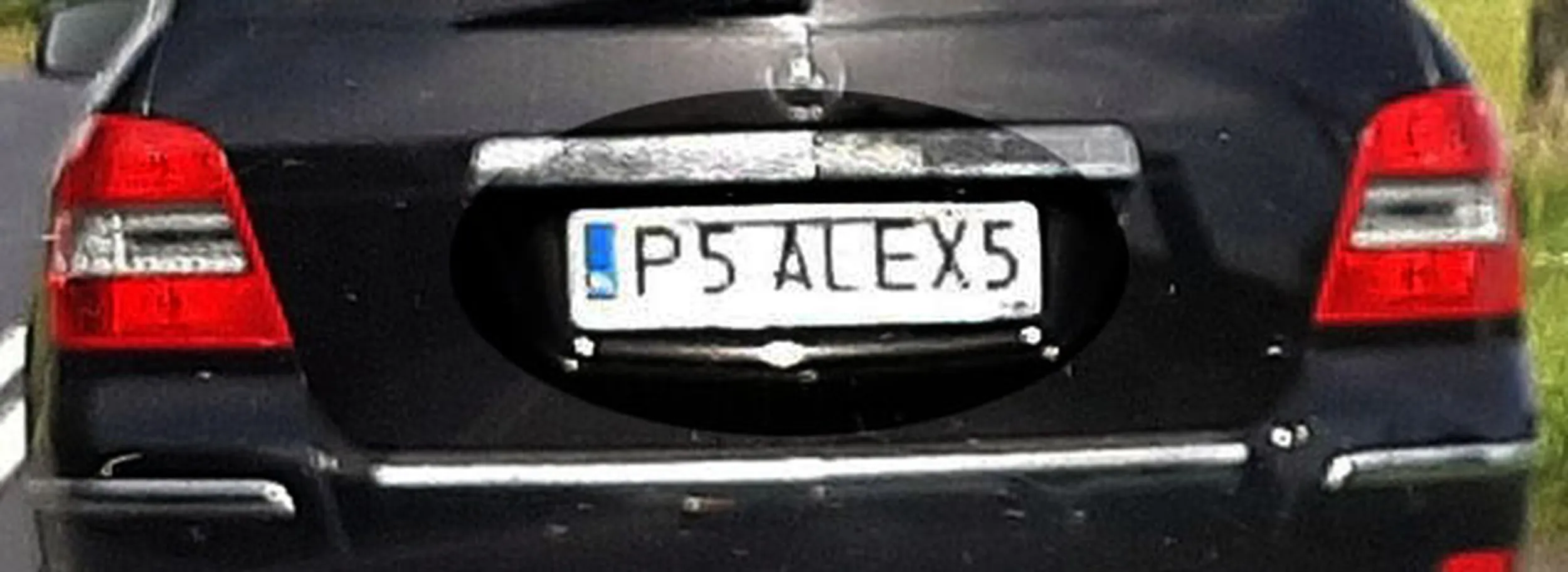 Fajny numer, blacha P5 ALEX5