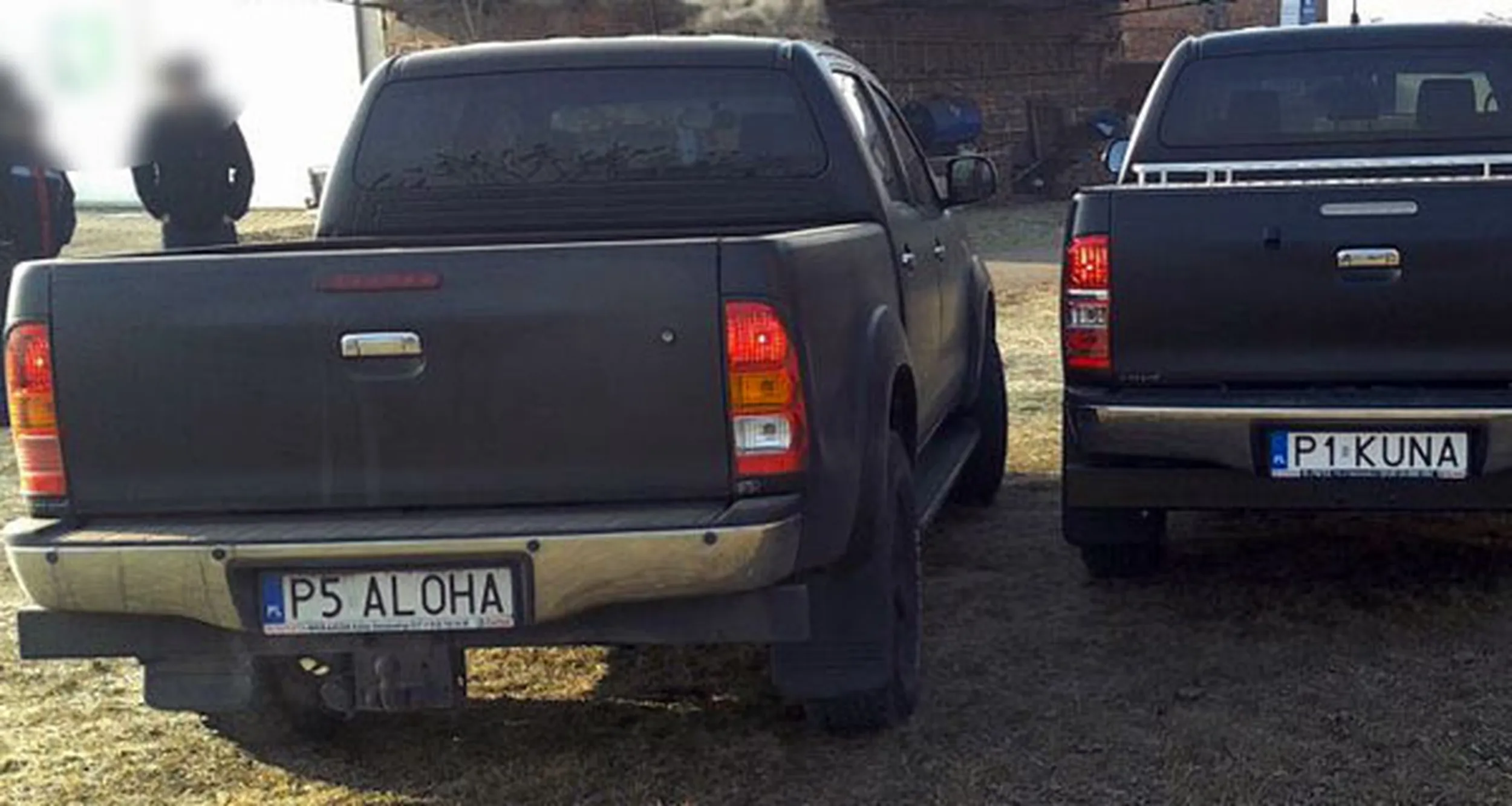 Fajny numer, blacha P5 ALOHA