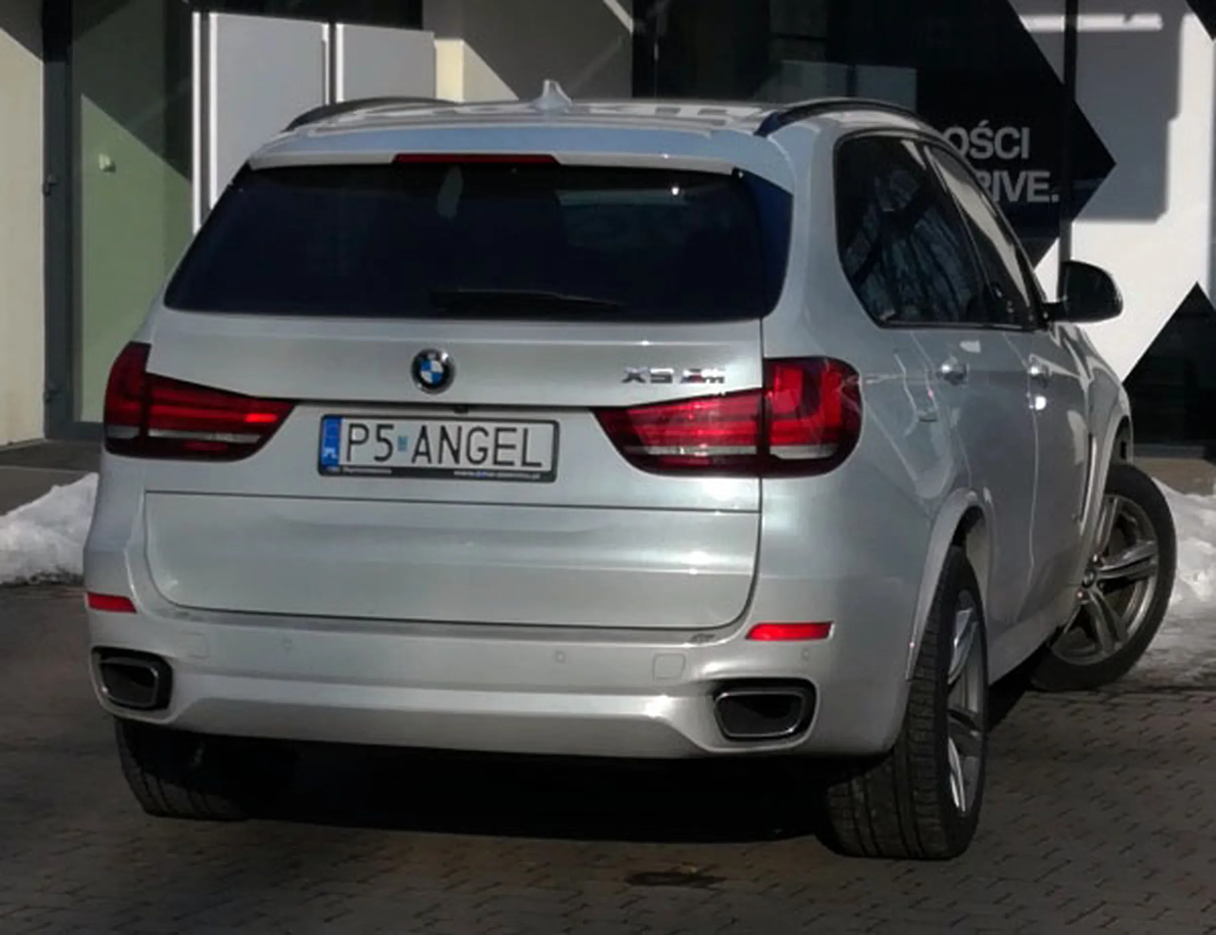 Fajny numer, blacha P5 ANGEL