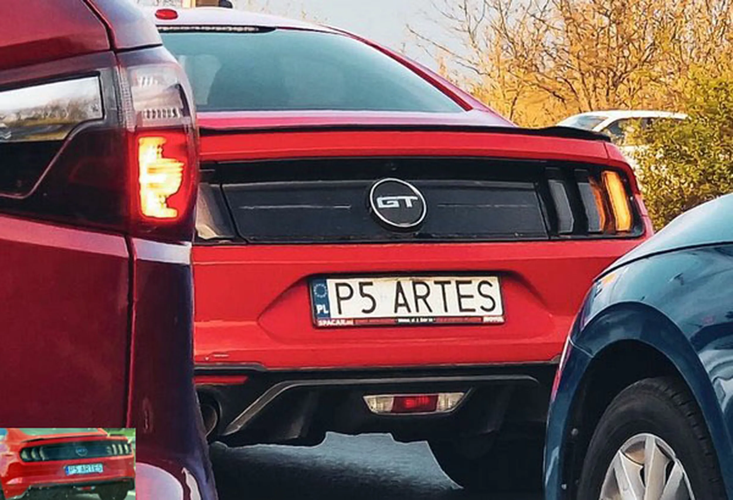 Fajny numer, blacha P5 ARTES