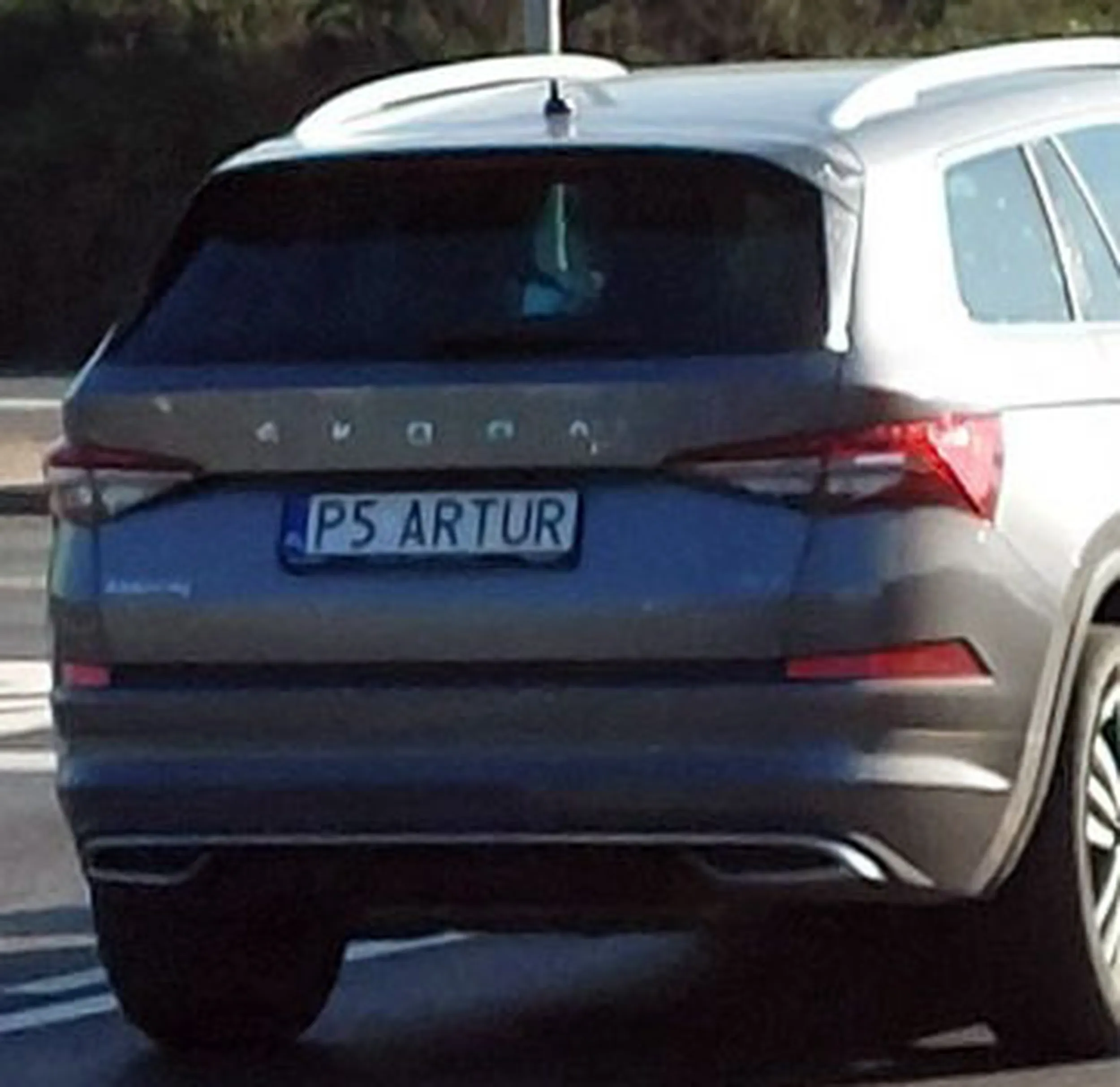 Fajny numer, blacha P5 ARTUR