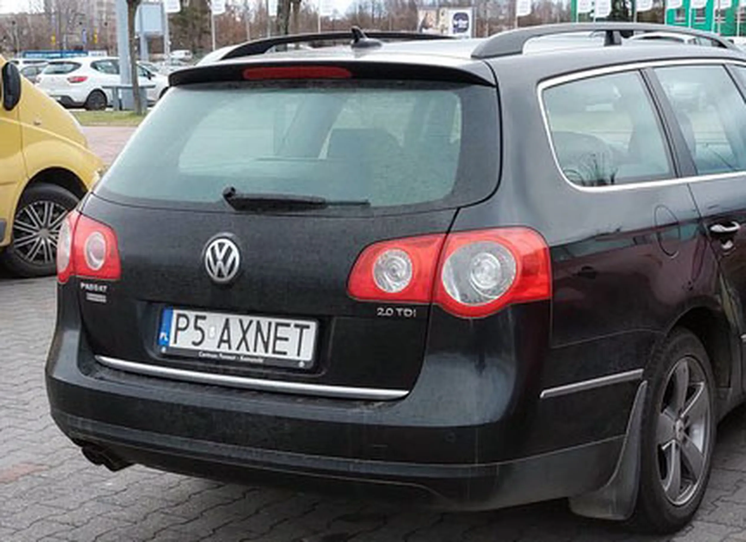 Fajny numer, blacha P5 AXNET