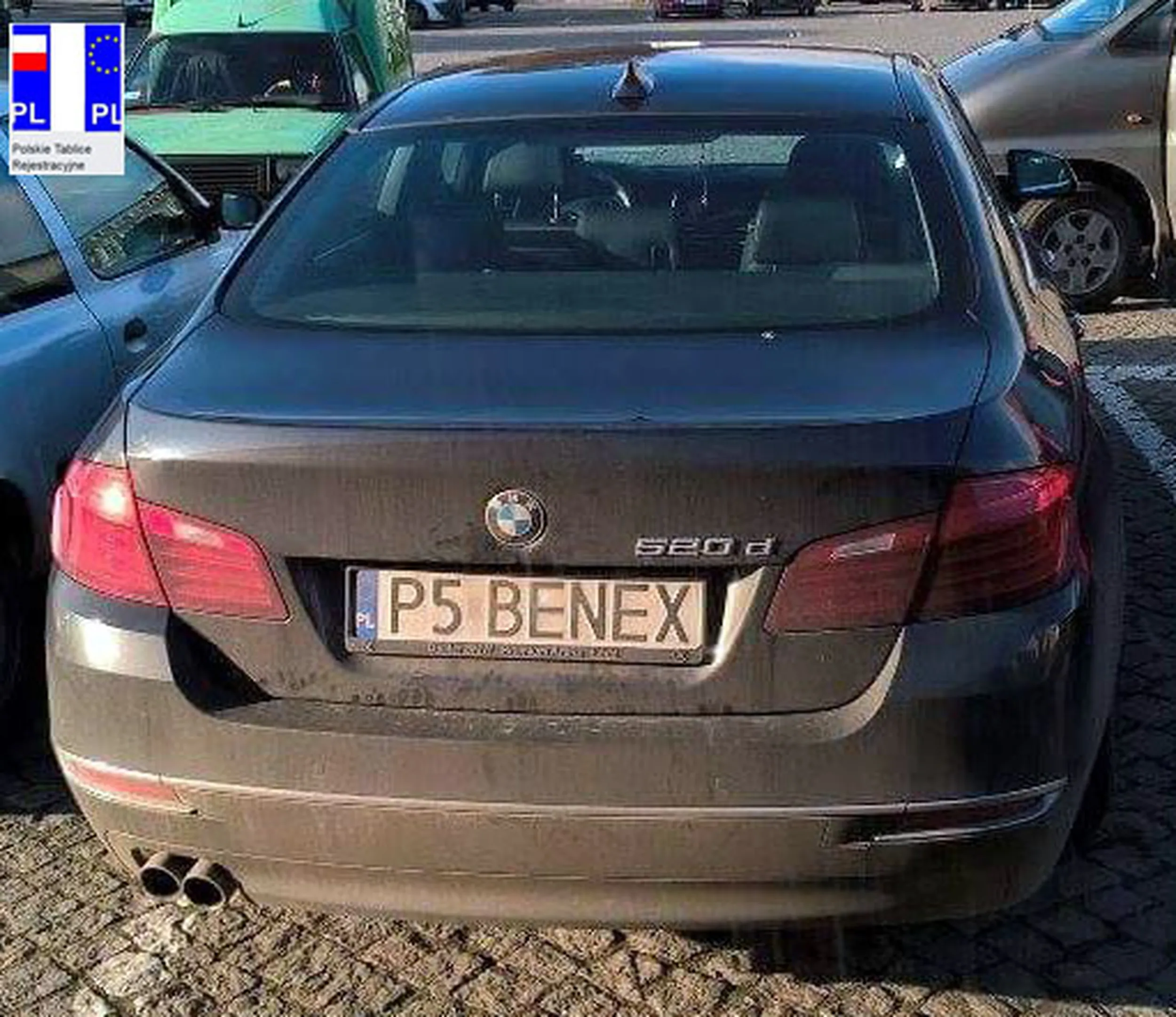 Fajny numer, blacha P5 BENEX