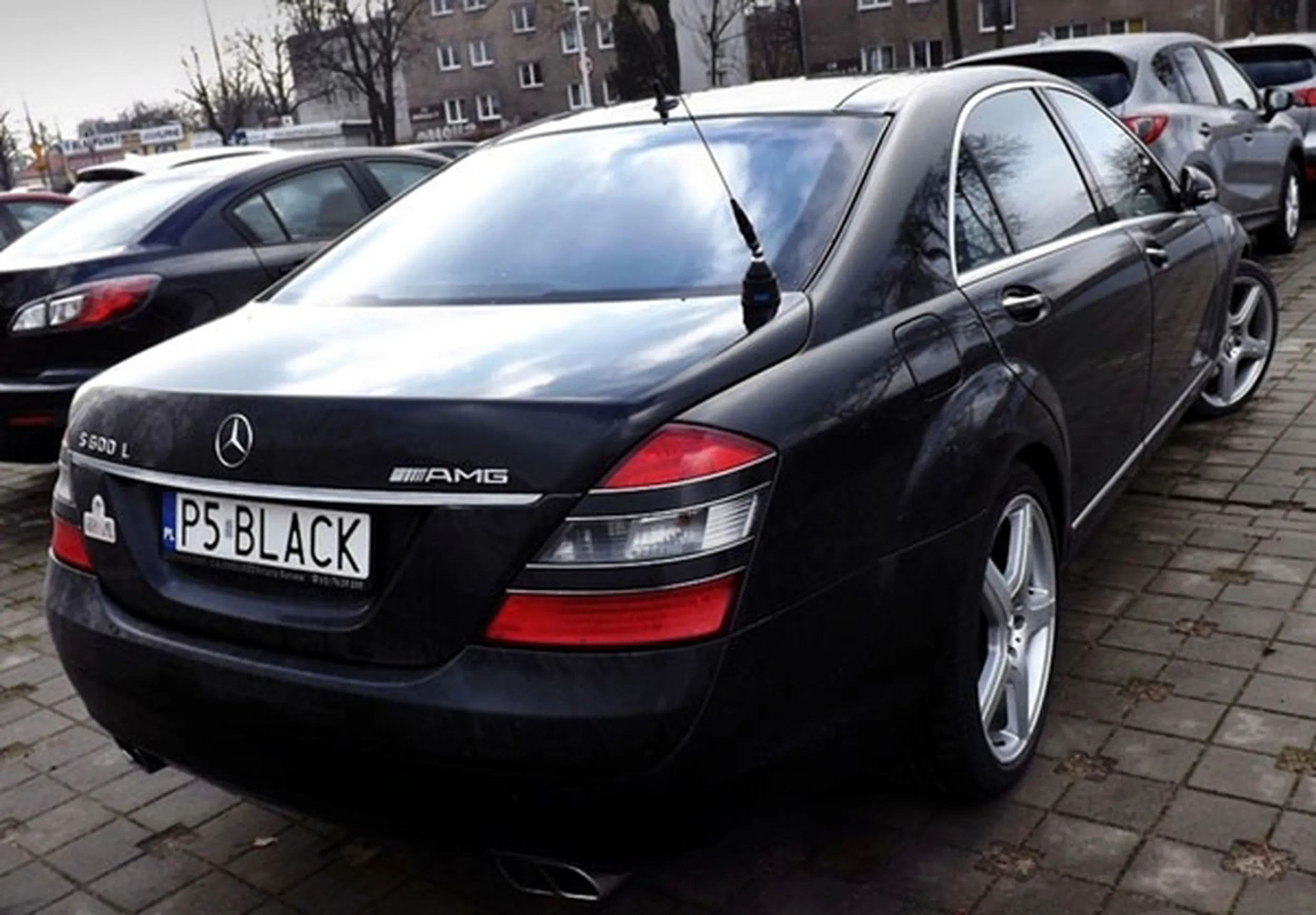 Fajny numer, blacha P5 BLACK