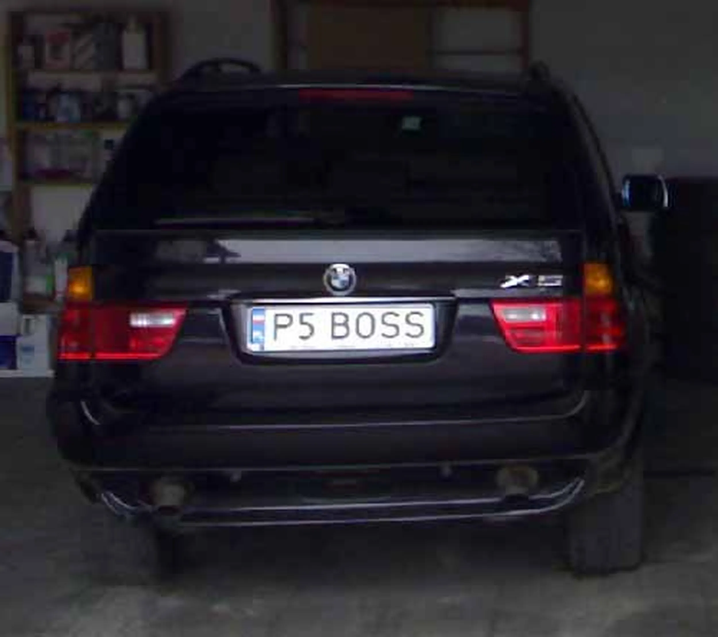 Fajny numer, blacha P5 BOSS