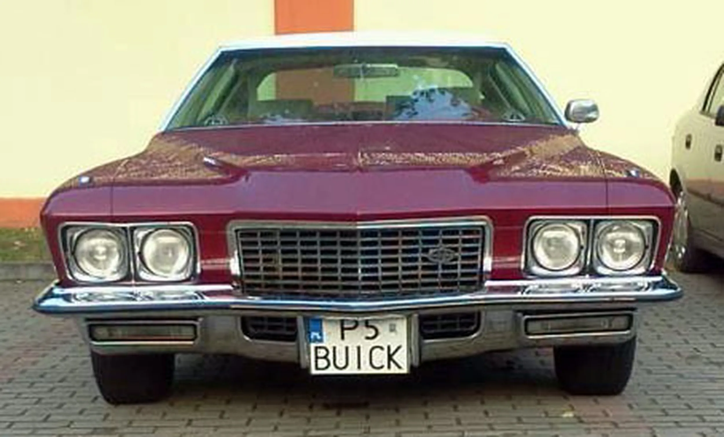 Fajny numer, blacha P5 BUICK