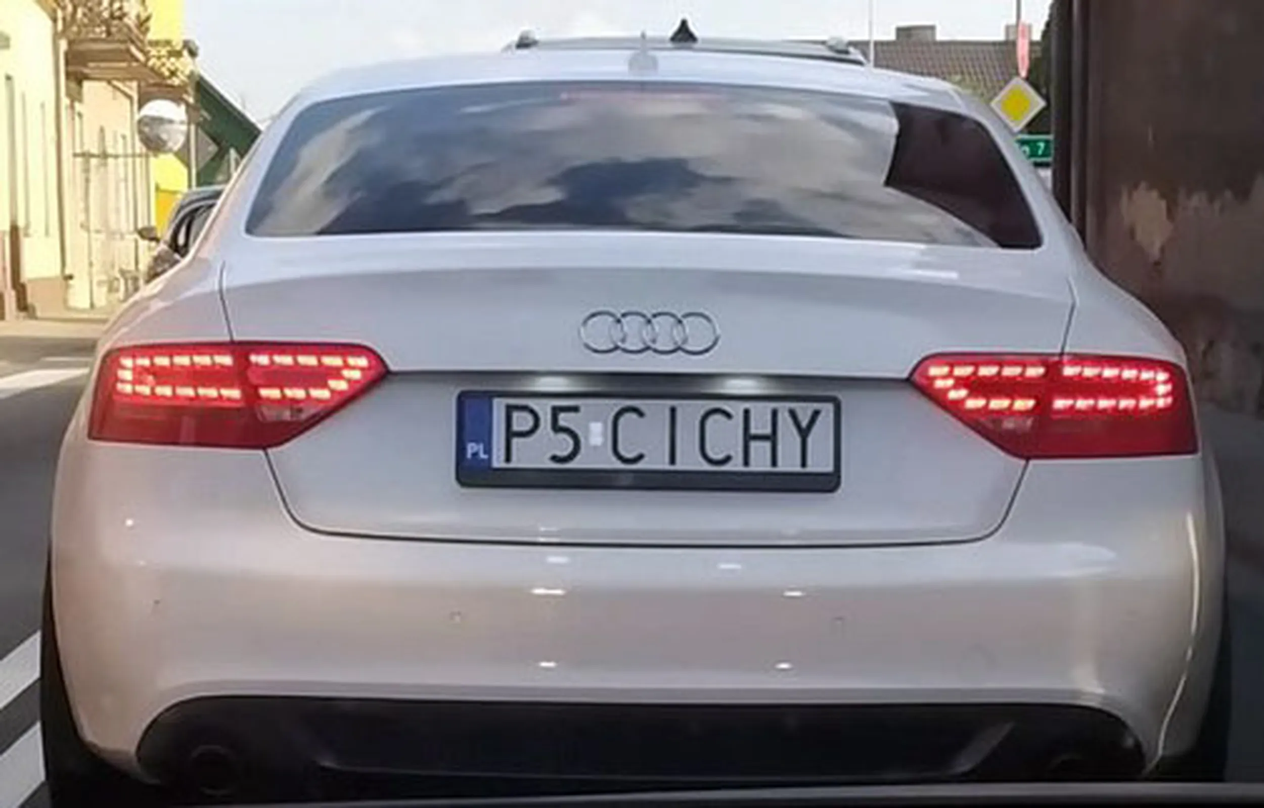 Fajny numer, blacha P5 CICHY