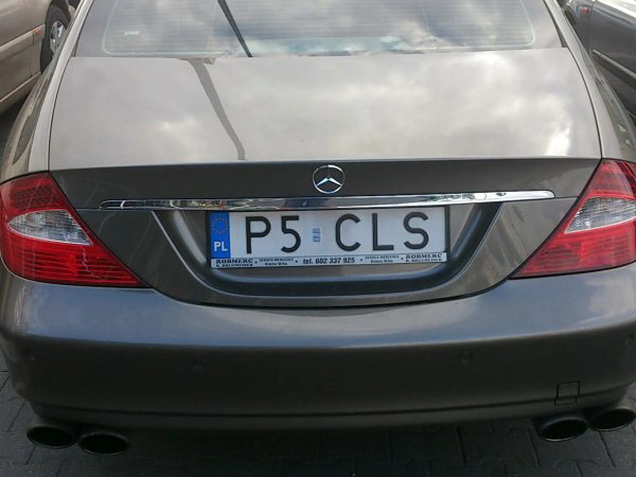 Fajny numer, blacha P5 CLS