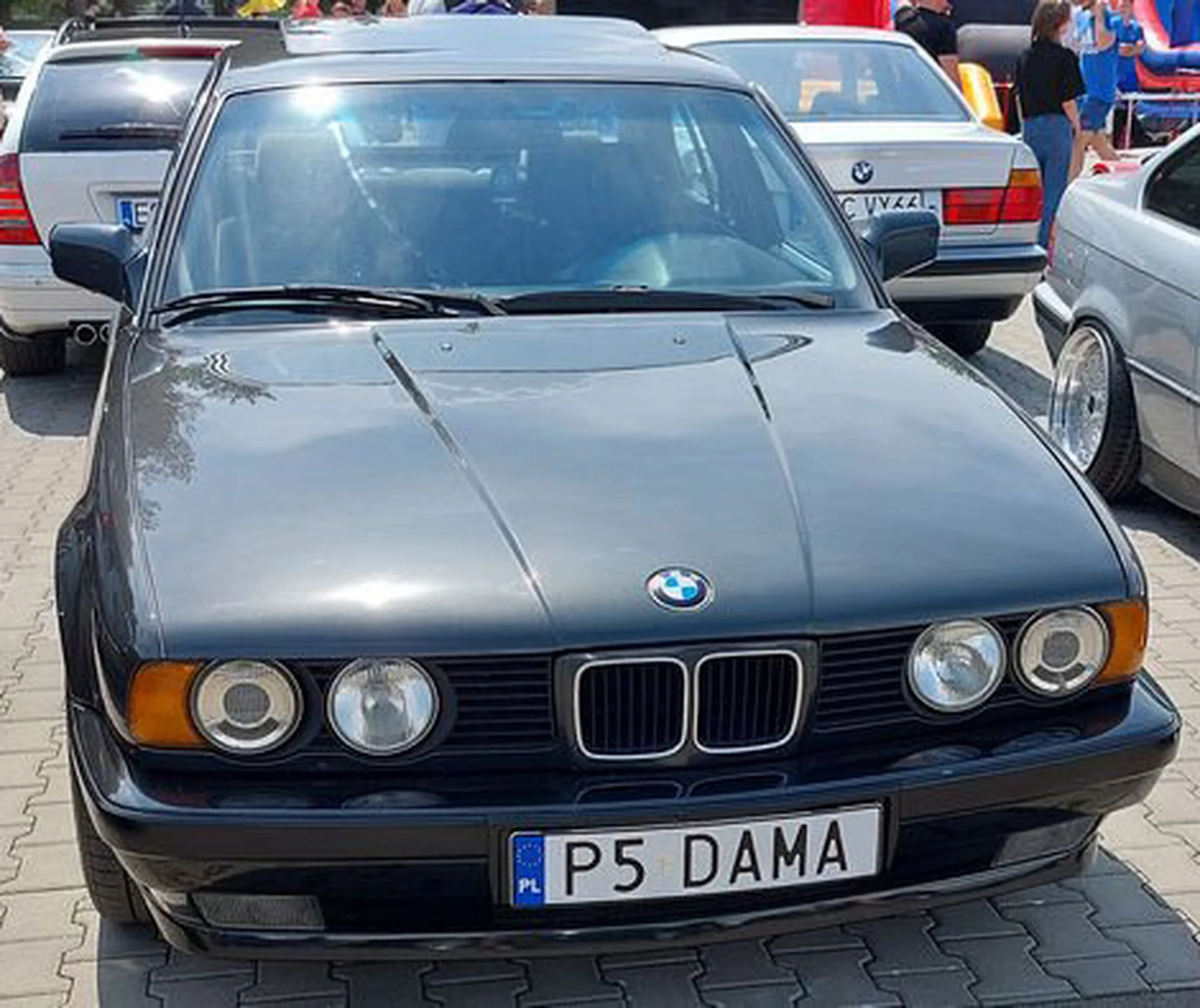 Fajny numer, blacha P5 DAMA