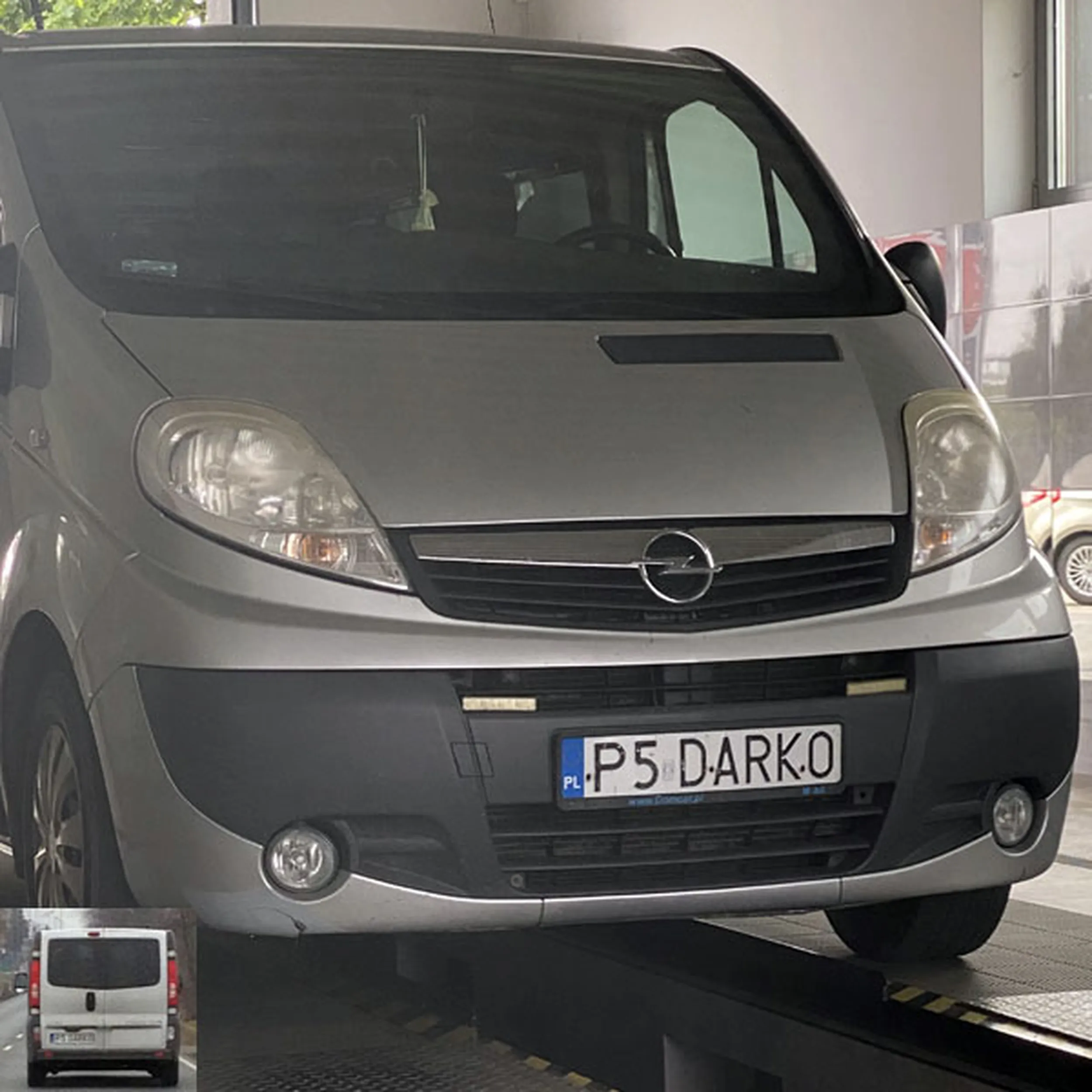 Fajny numer, blacha P5 DARKO