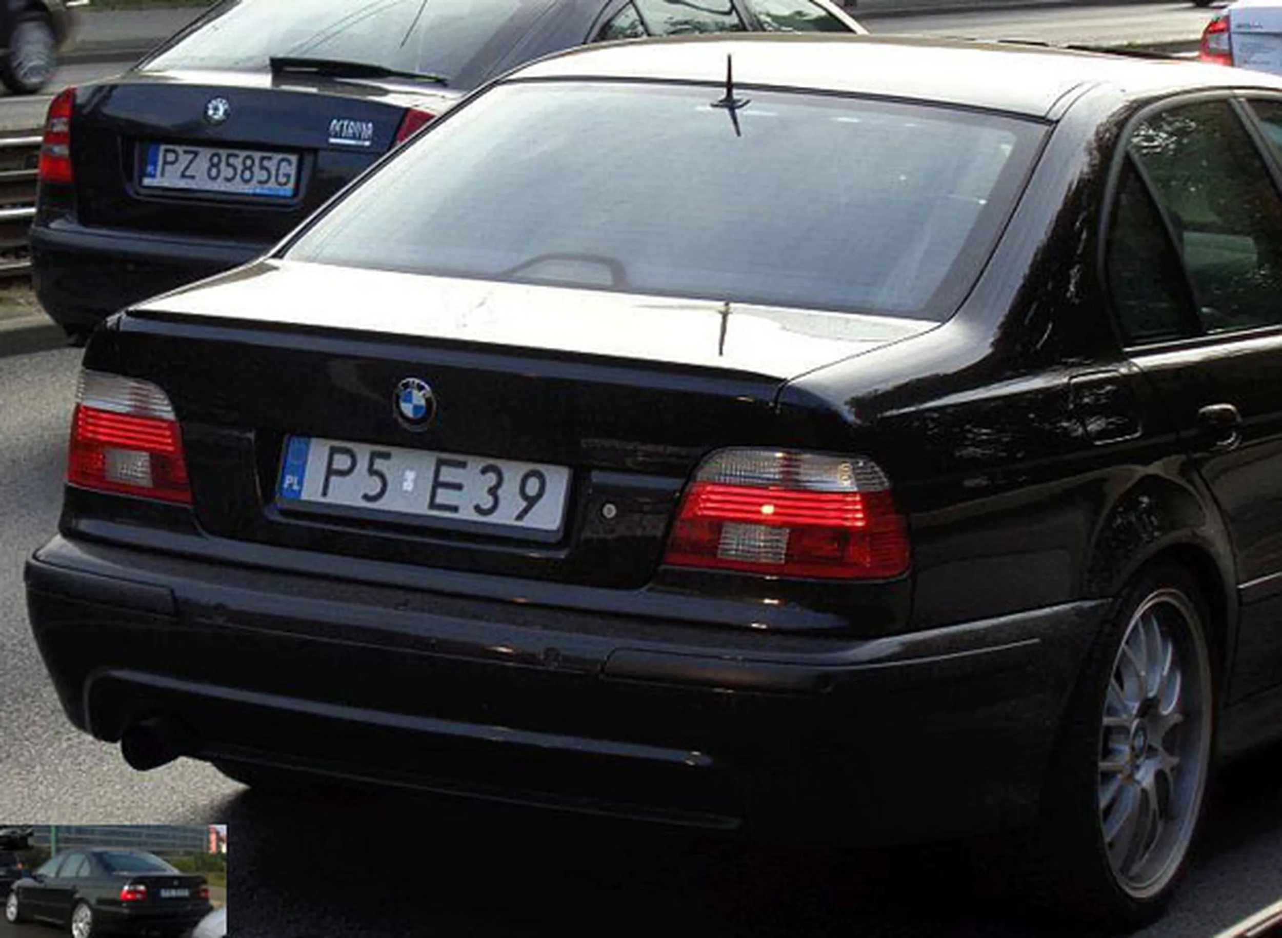 Fajny numer, blacha P5 E39