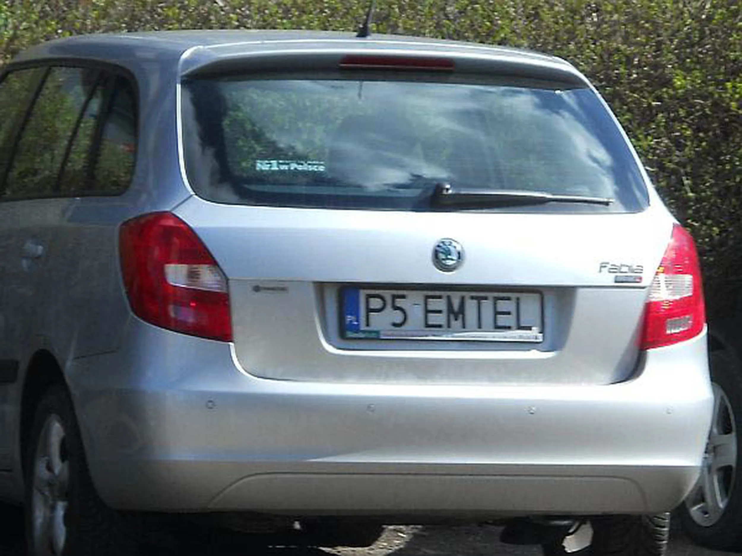 Fajny numer, blacha P5 EMTEL